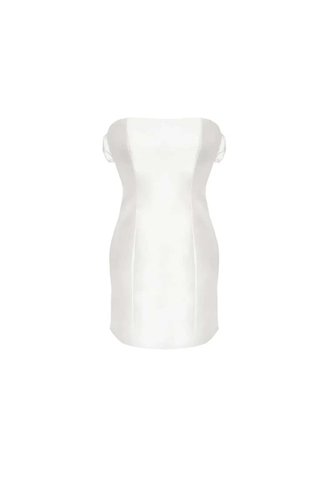 Imagery Tempted Mini Dress White Size AU 8 for rent on The Volte - main image