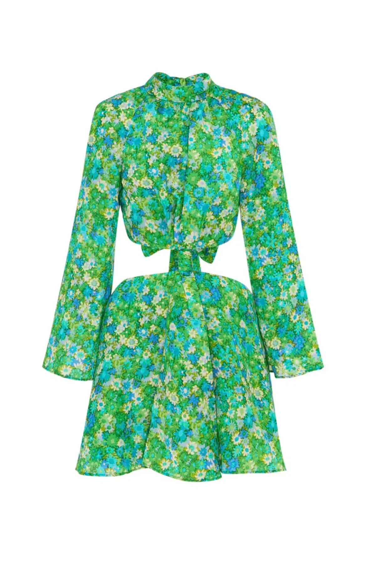 Alemais Cassandra Cut Out Mini Turquoise Size AU 8     - Image 5