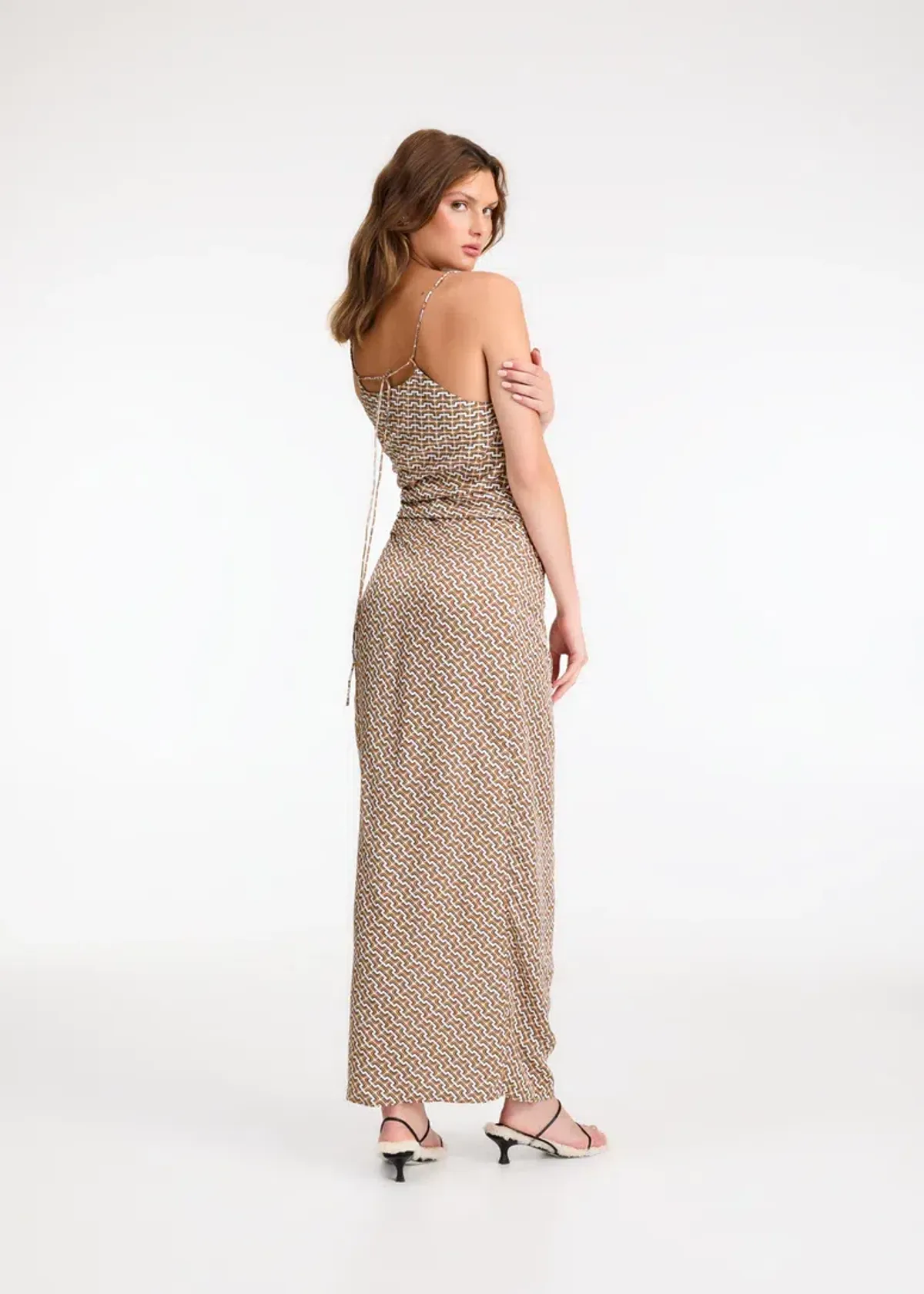 Roame Marlowe Dress Print Size 10 - Image 3