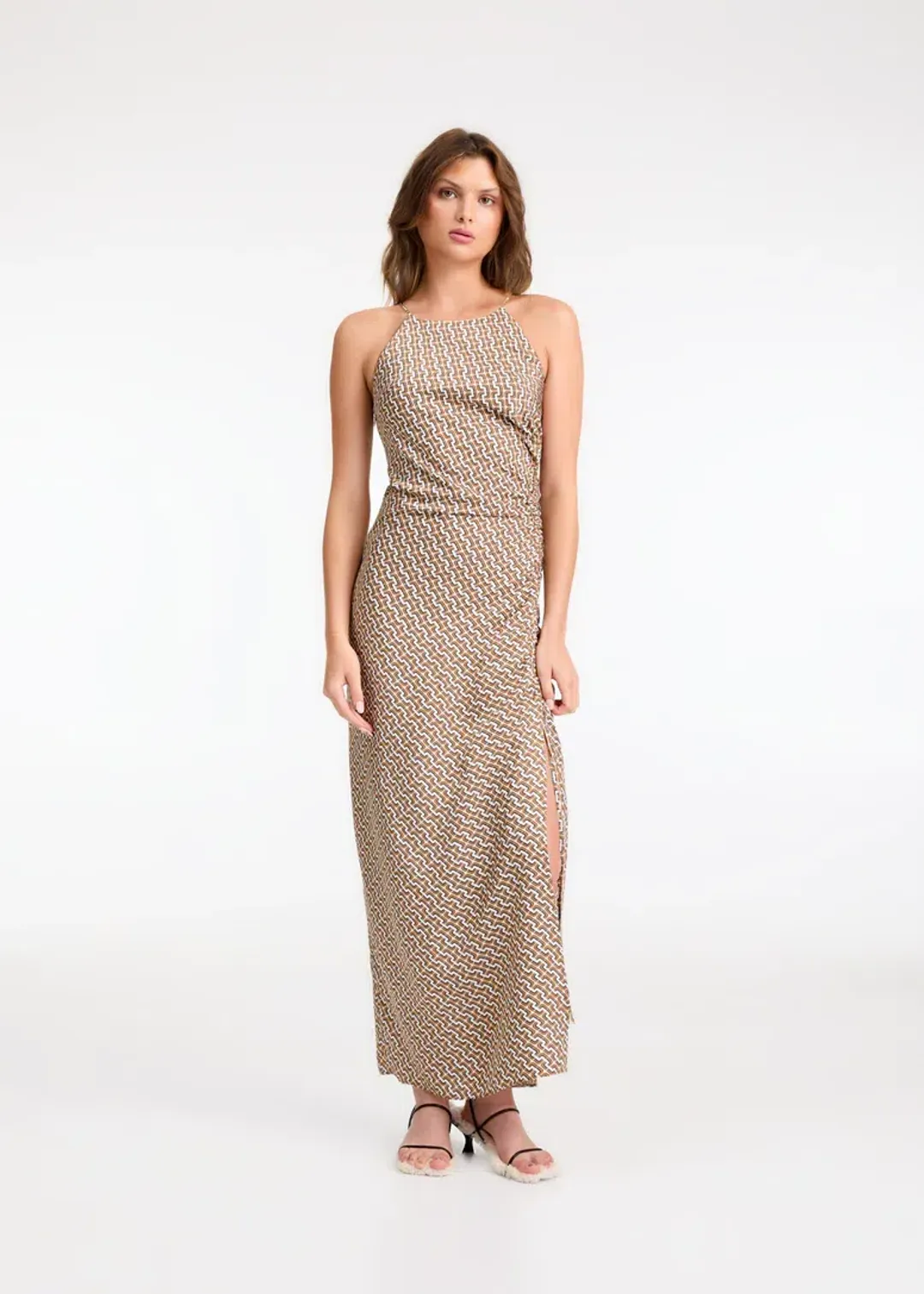 Roame Marlowe Dress Print Size 10 for rent on The Volte - main image