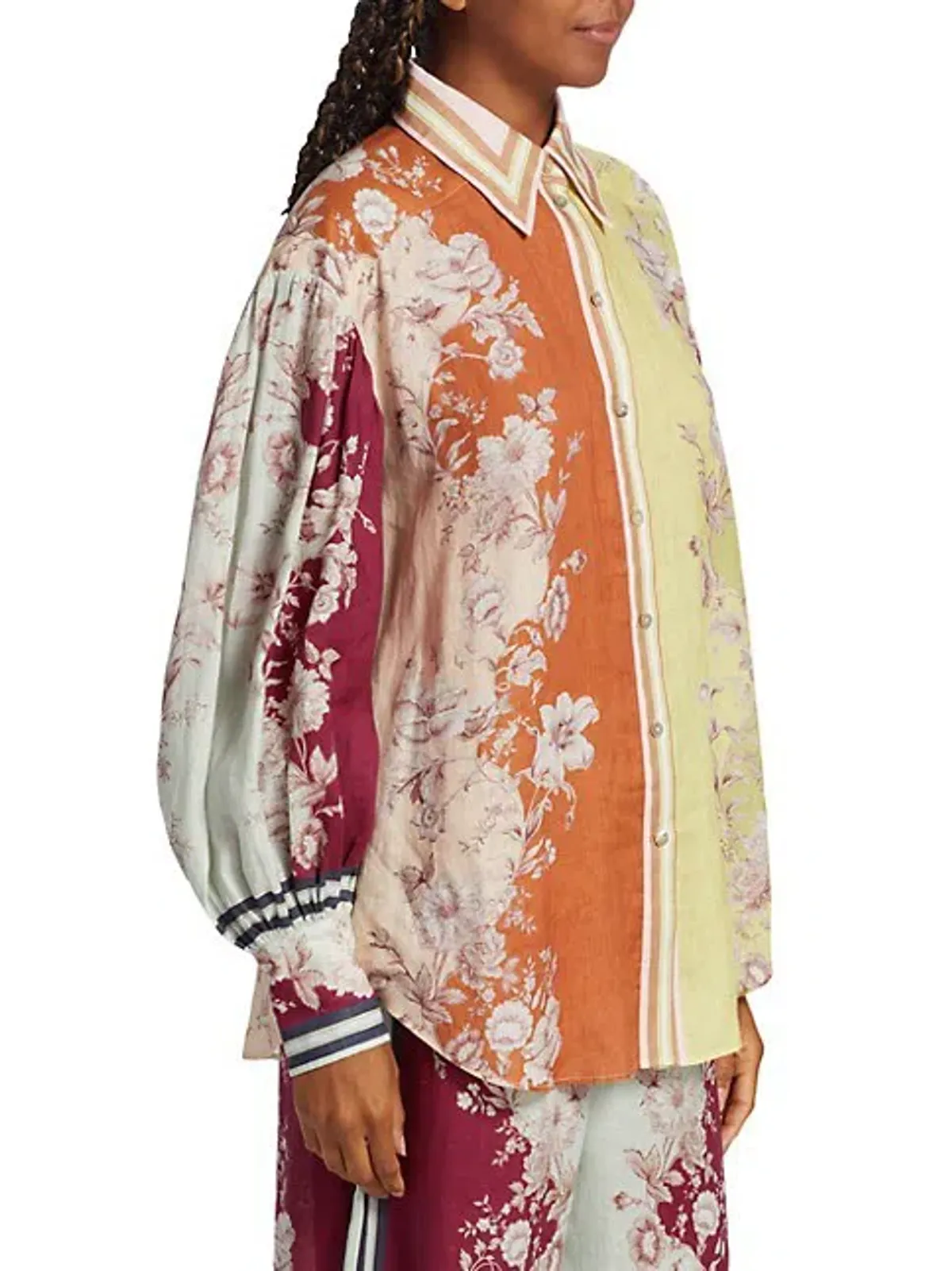 Alemais Marlow Shirt and Pant Set Floral Size AU 10 - Image 6