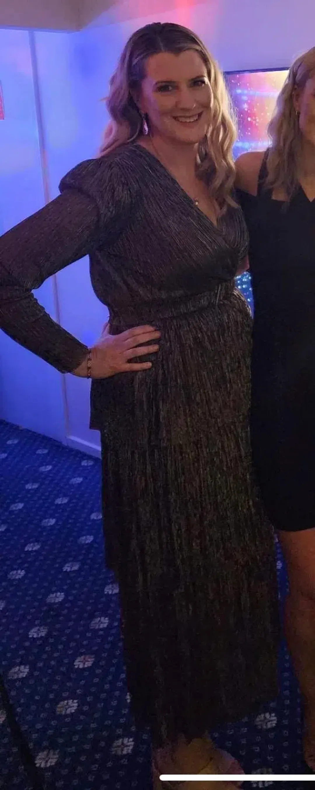 Sheike All That Sparkles Dress Bronze Size 10 for rent on The Volte - main image