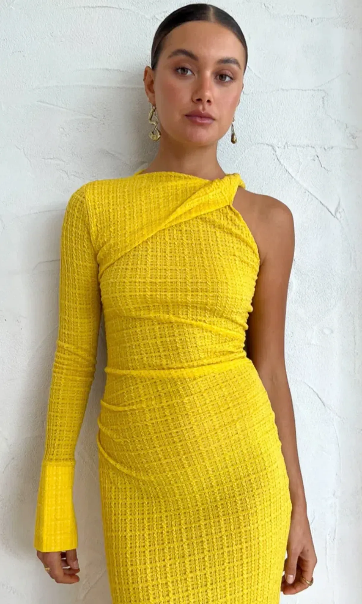 Camilla and Marc Cypress Dress Yellow Size 10  - Image 3