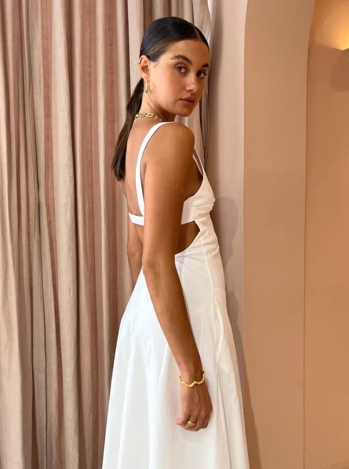 Anna Quan Heidi Dress In Swan White Size AU 6 - Image 3