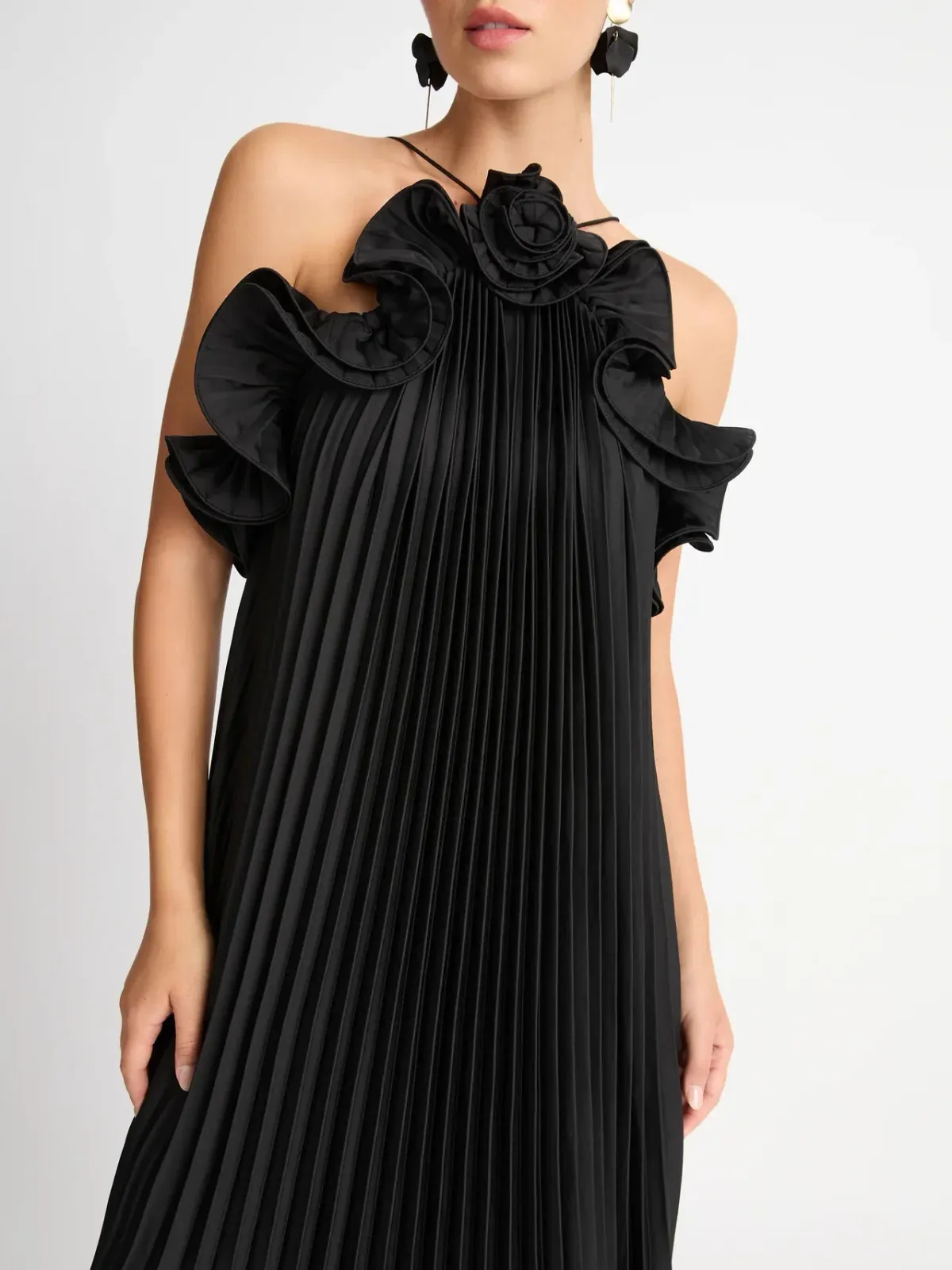 Sheike Eliza Maxi Dress Black Size 8 - Image 2