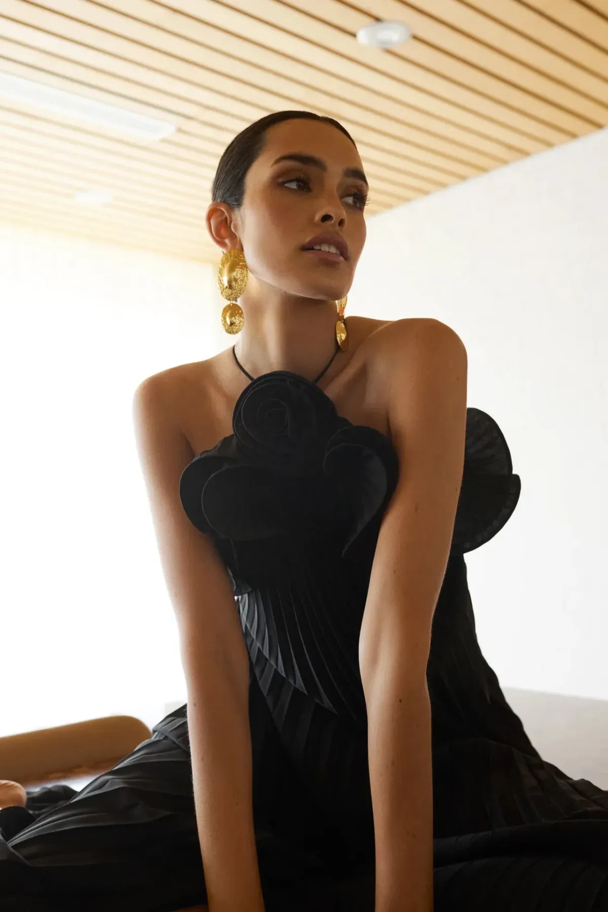 Sheike Eliza Maxi Dress Black Size 8 - Image 4