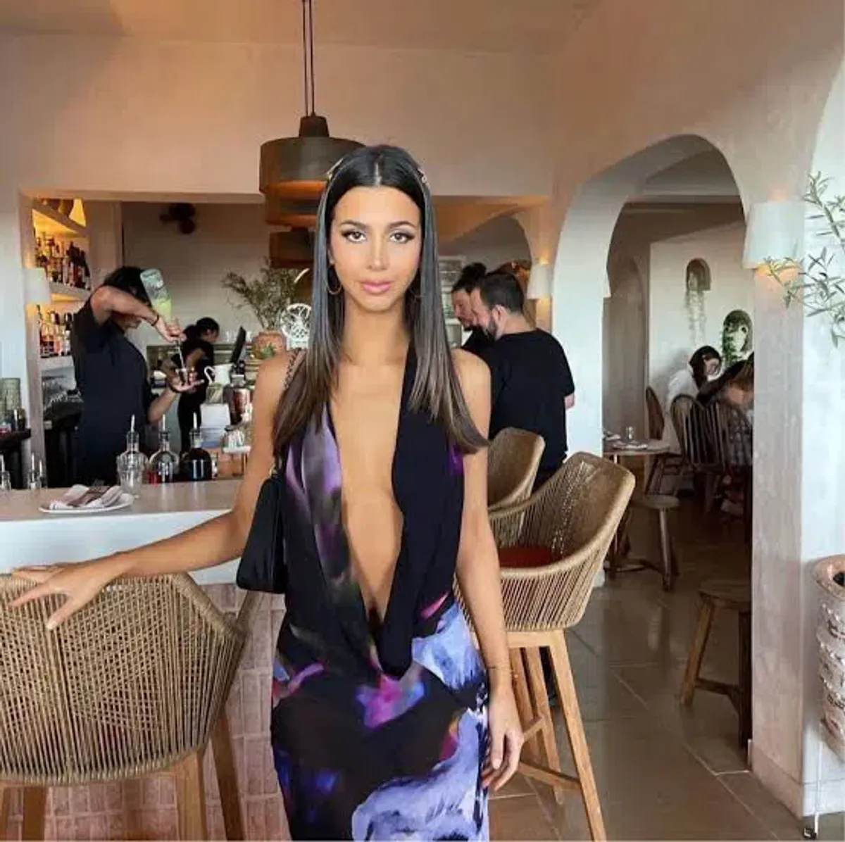 Rat & Boa Antonella Dress Iris Purple Size XS / Au 6 - Image 2