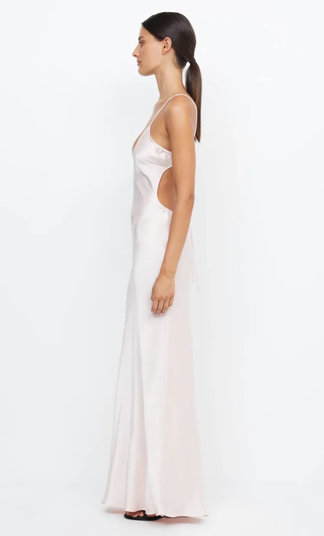 Bec & Bridge Cedar City Maxi Dress Blush Size AU 8 for rent on The Volte - main image