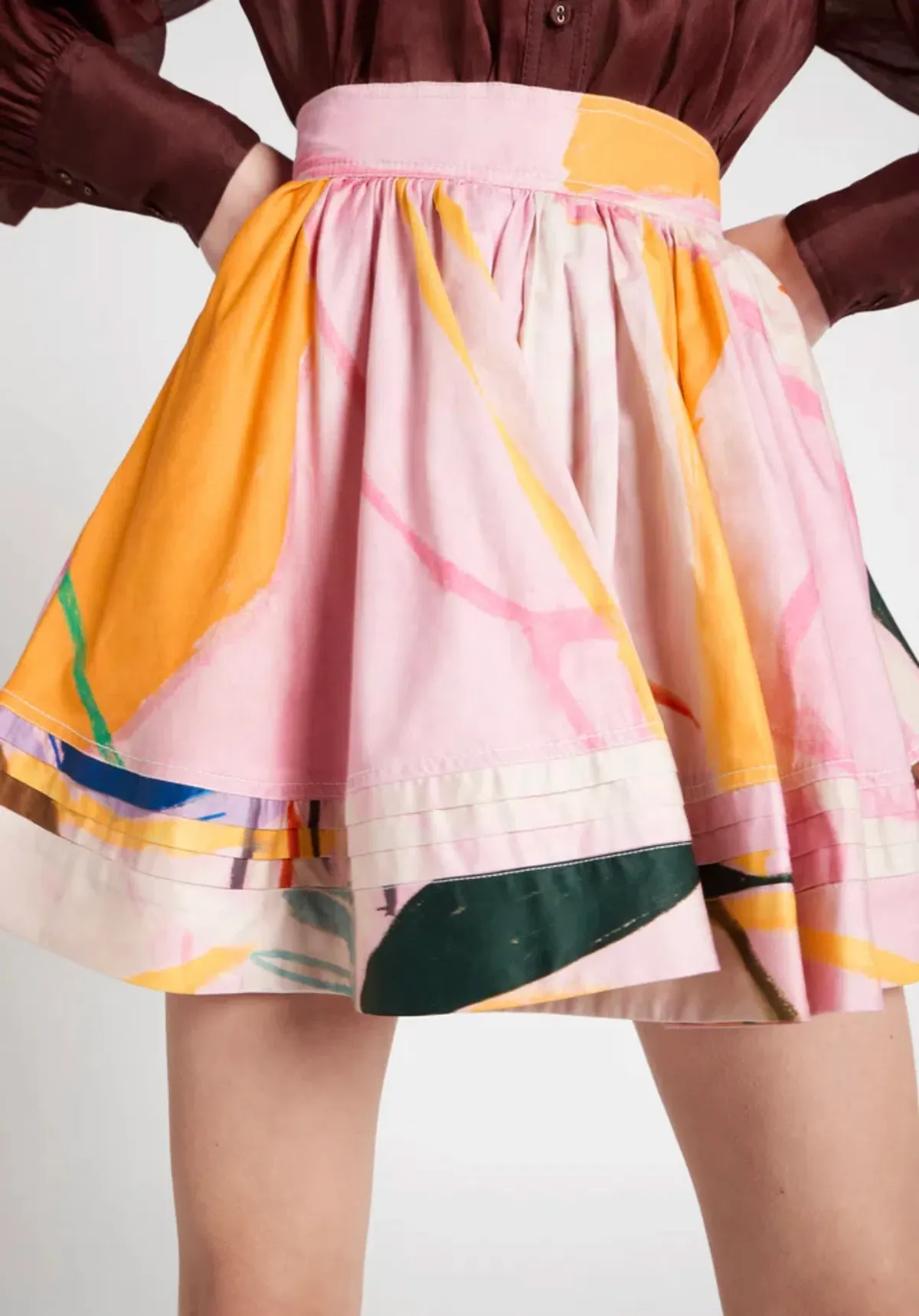 Aje Cassis Mini Skirt Multi Size AU 8 - Image 4