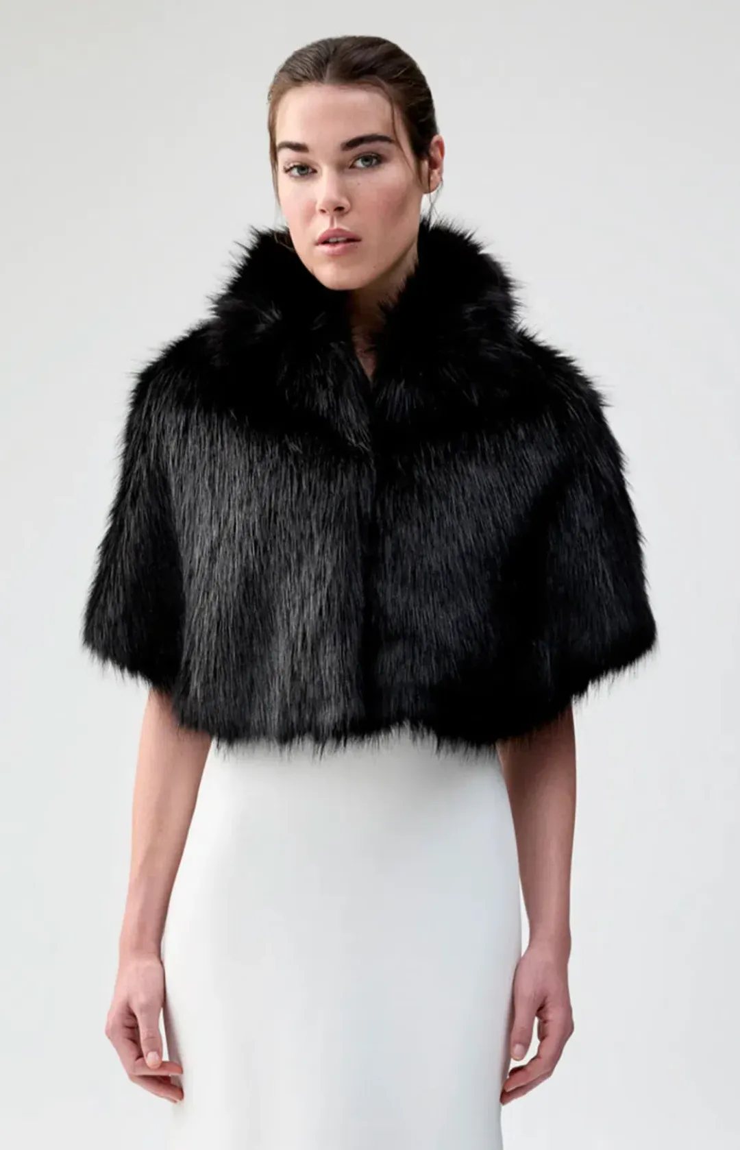Unreal Fur Nord Cape Black One Size for rent on The Volte - main image