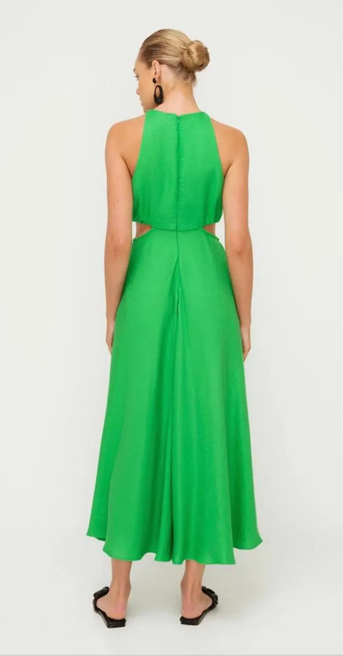 Sheike Gallery Maxi Dress Green Size AU 6  - Image 2