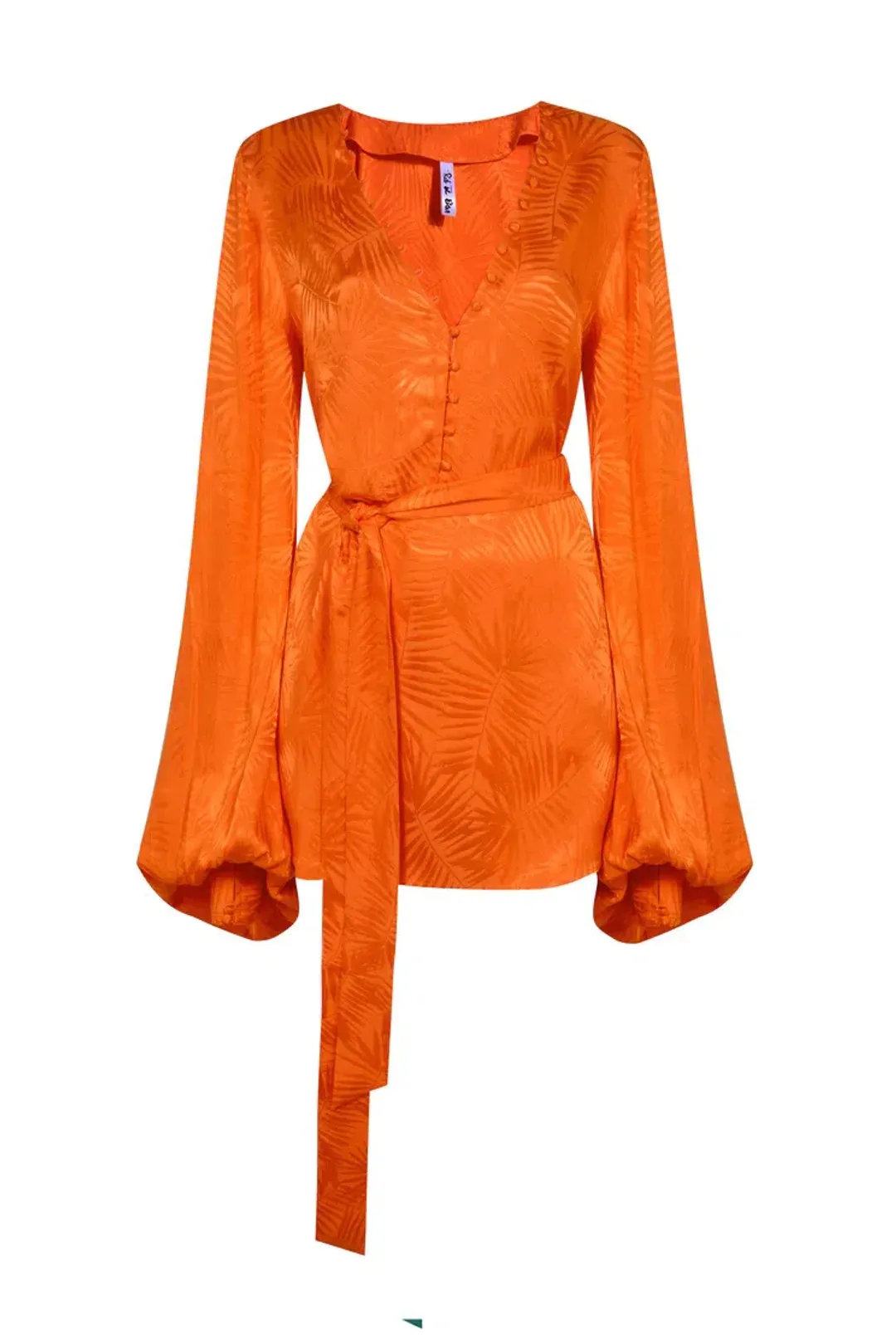 Rat & Boa Harlequin Dress Orange Size AU 6 for rent on The Volte - main image