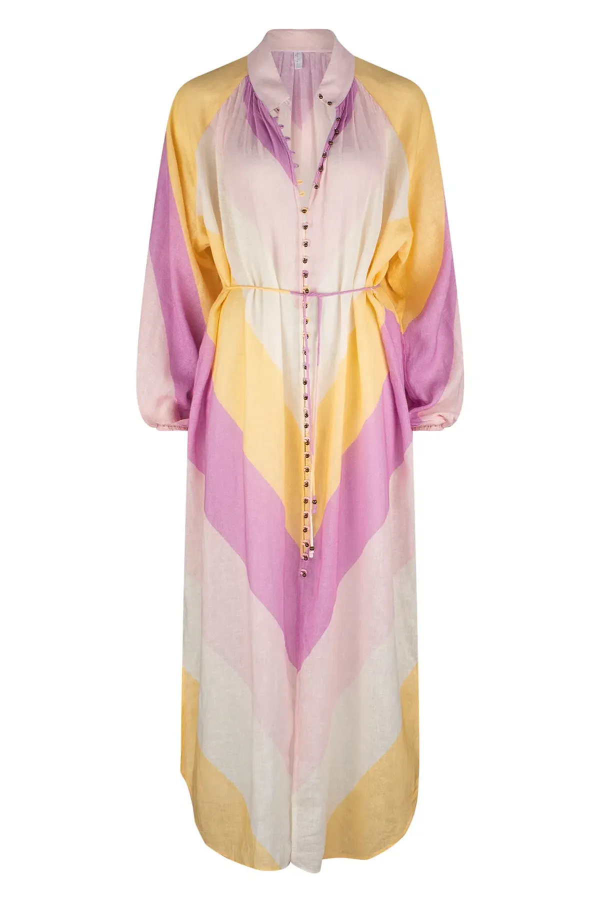 Tigerlily Kaleho Lorena Shirt Dress Popsicle Stripe Multi Size AU 8 - Image 7