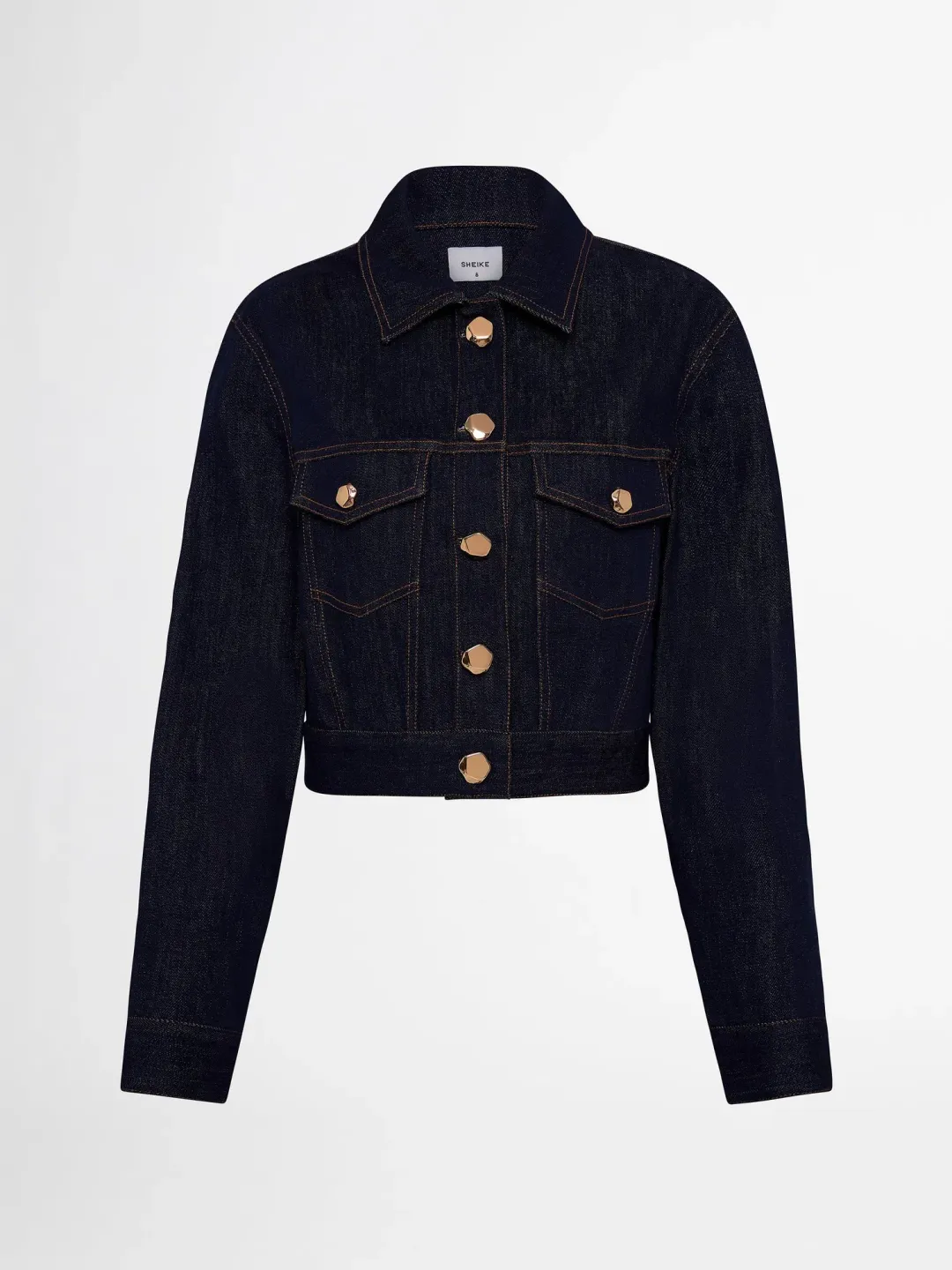 Sheike Three Piece Denim Set Blue Size AU 8 for rent on The Volte - main image