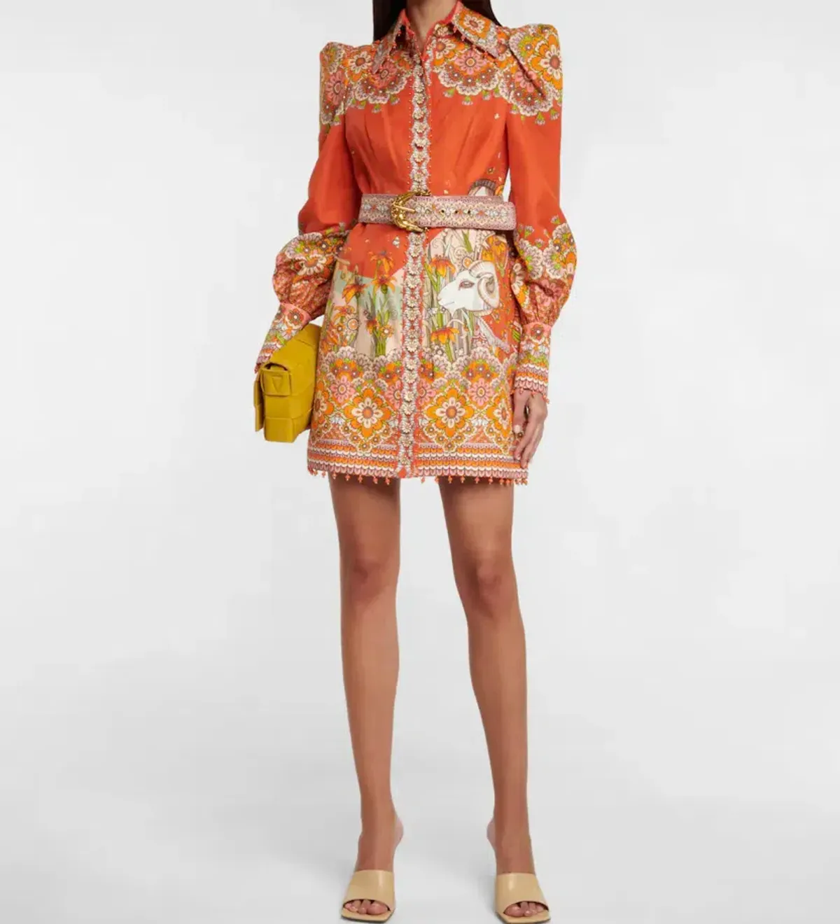 Zimmermann Kaleidoscope Aries Shirt Dress Print Size 2 / AU 12 - Image 1