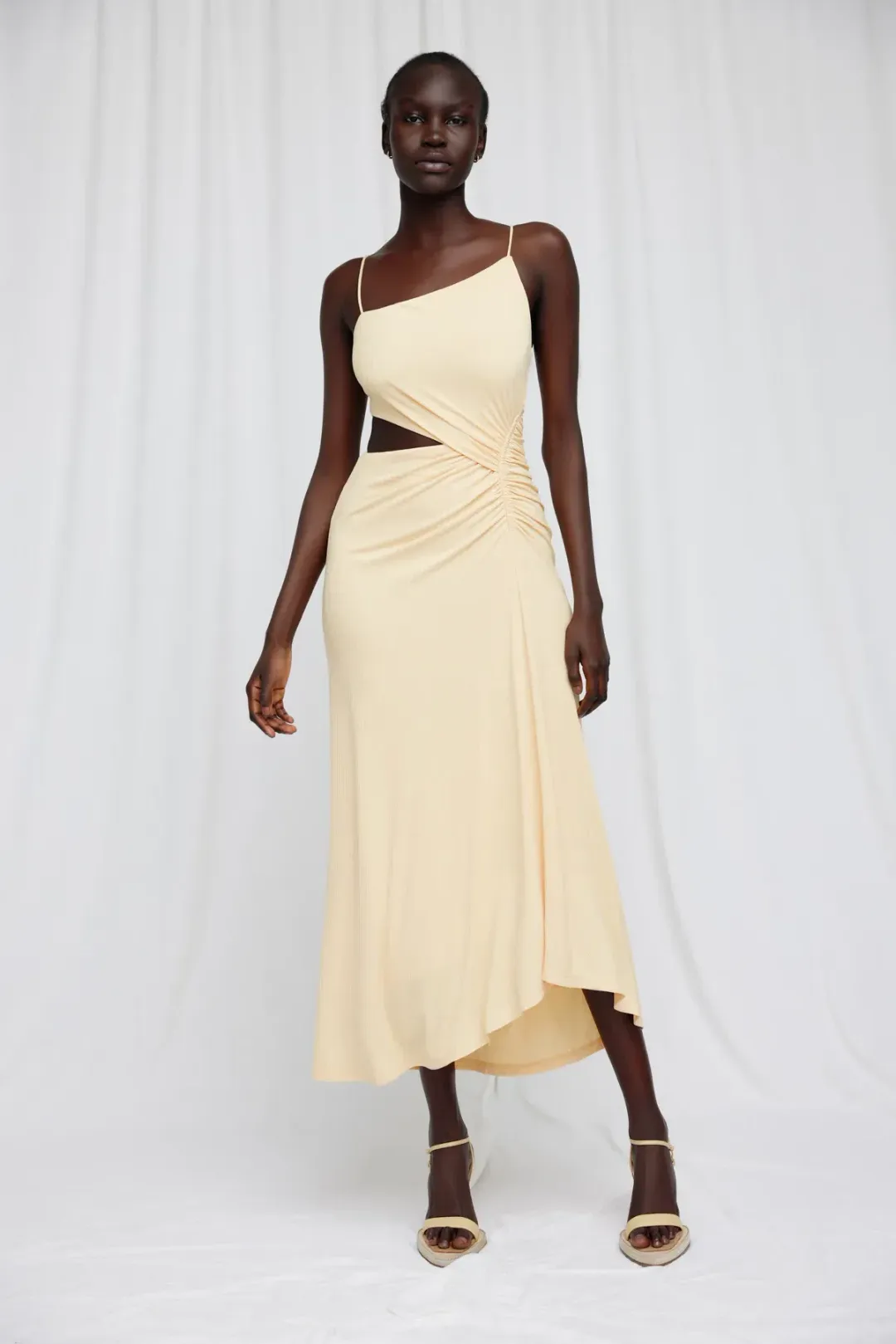 Significant Other Roisin Midi Dress Yellow Size XS / Au 6 for rent on The Volte - main image
