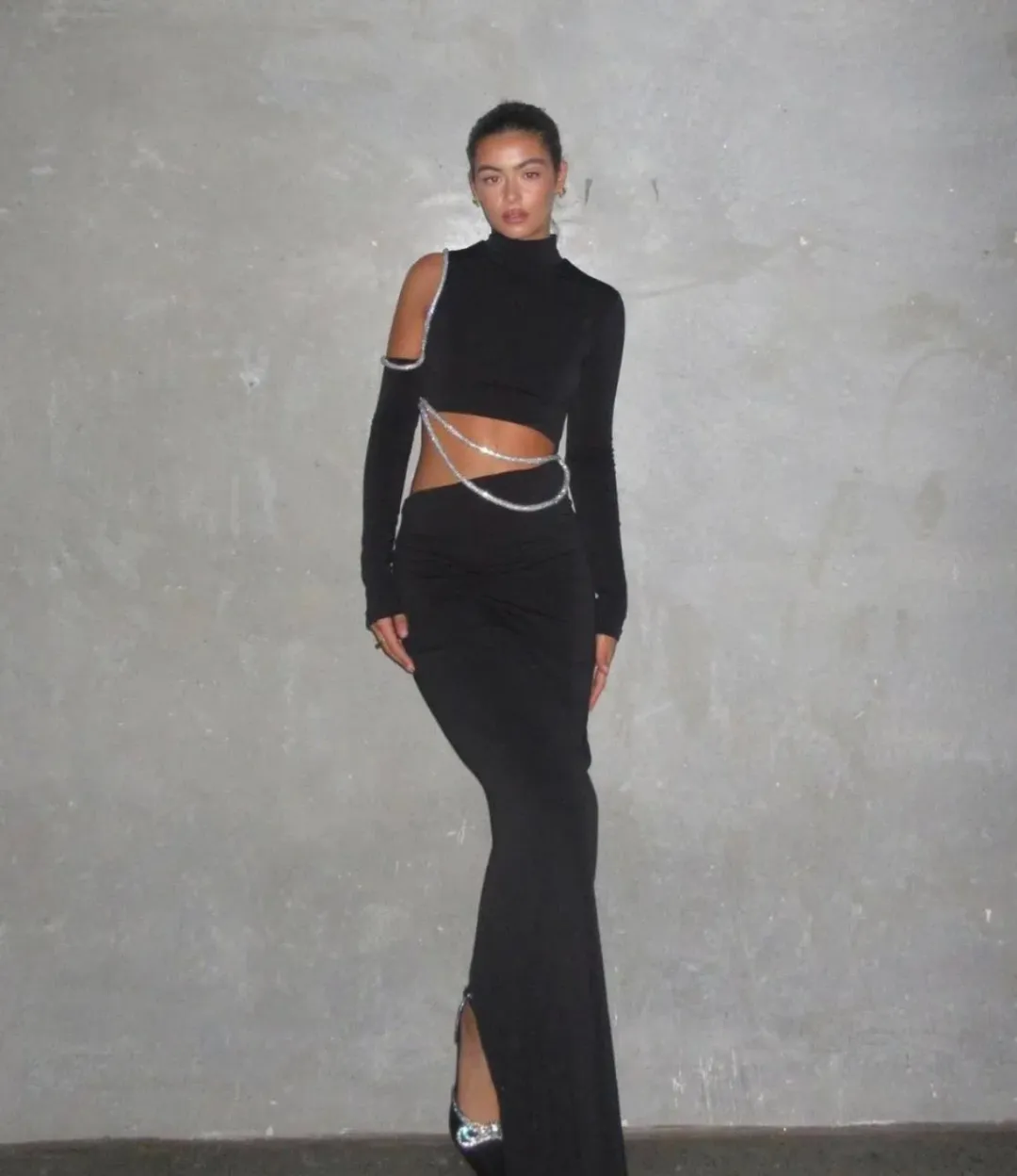 Bianca & Bridgett Sadie Dress Black Size AU 8 for rent on The Volte - main image