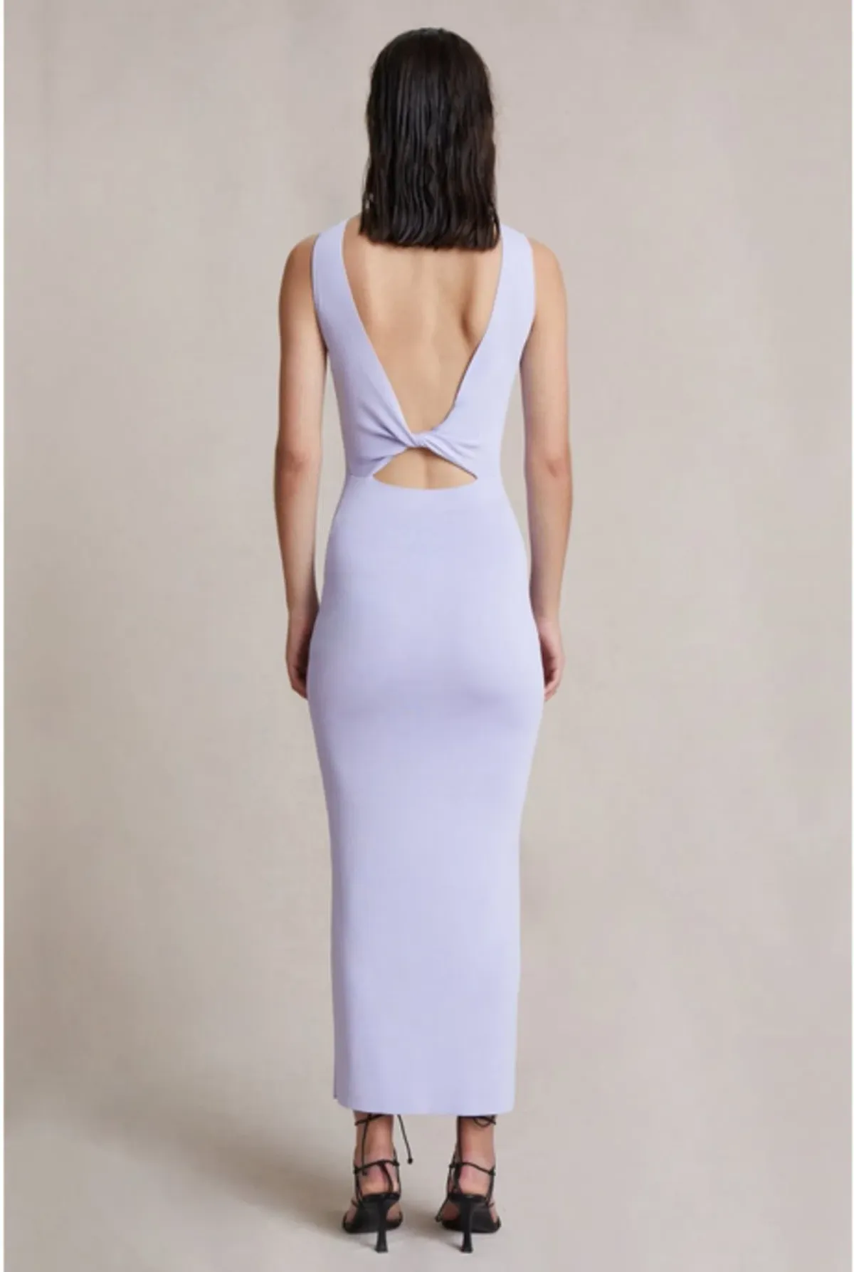 Bec & Bridge Sorbet Summer Midi Dress Lilac Size AU 10 - Image 2