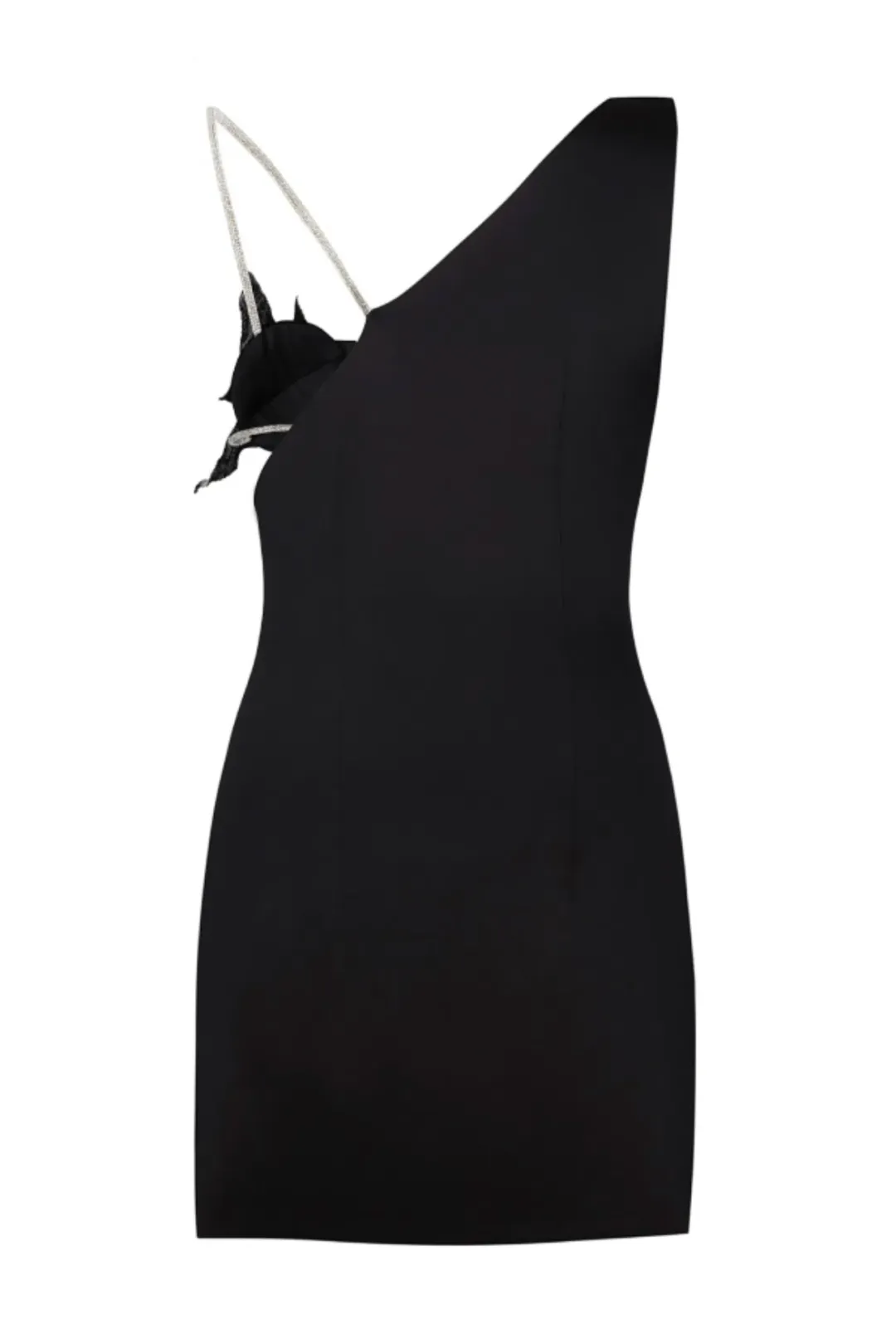 Nue Studio Orchid Mini Dress Black Size 6 for rent on The Volte - main image