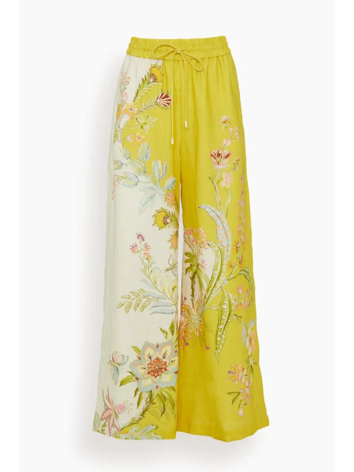 Alemais The Ira Top and Pants in Lemon/Cream Size AU 6 - Image 4