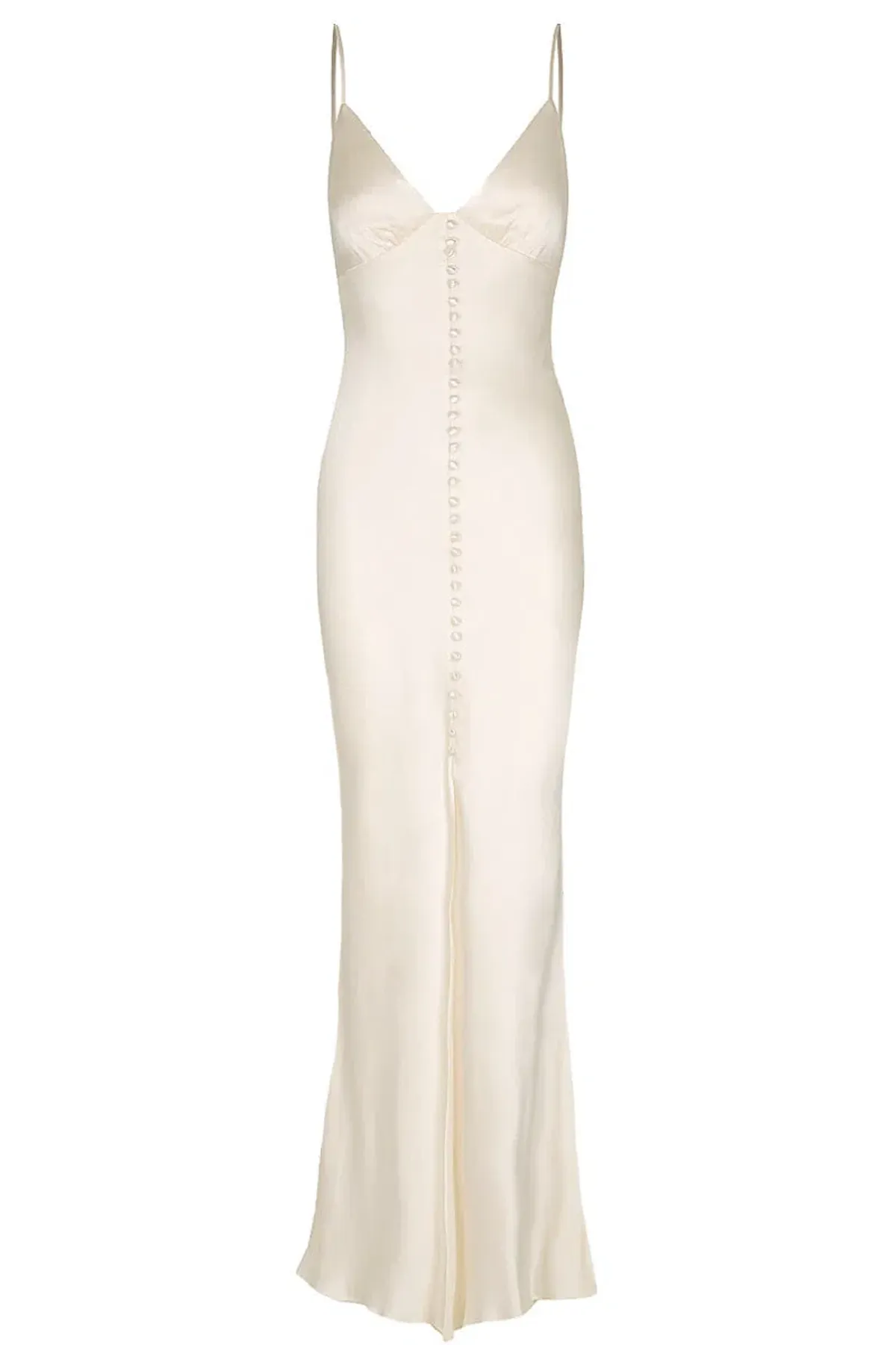 Shona Joy La Lune Dress Cream Size 8 - Image 3