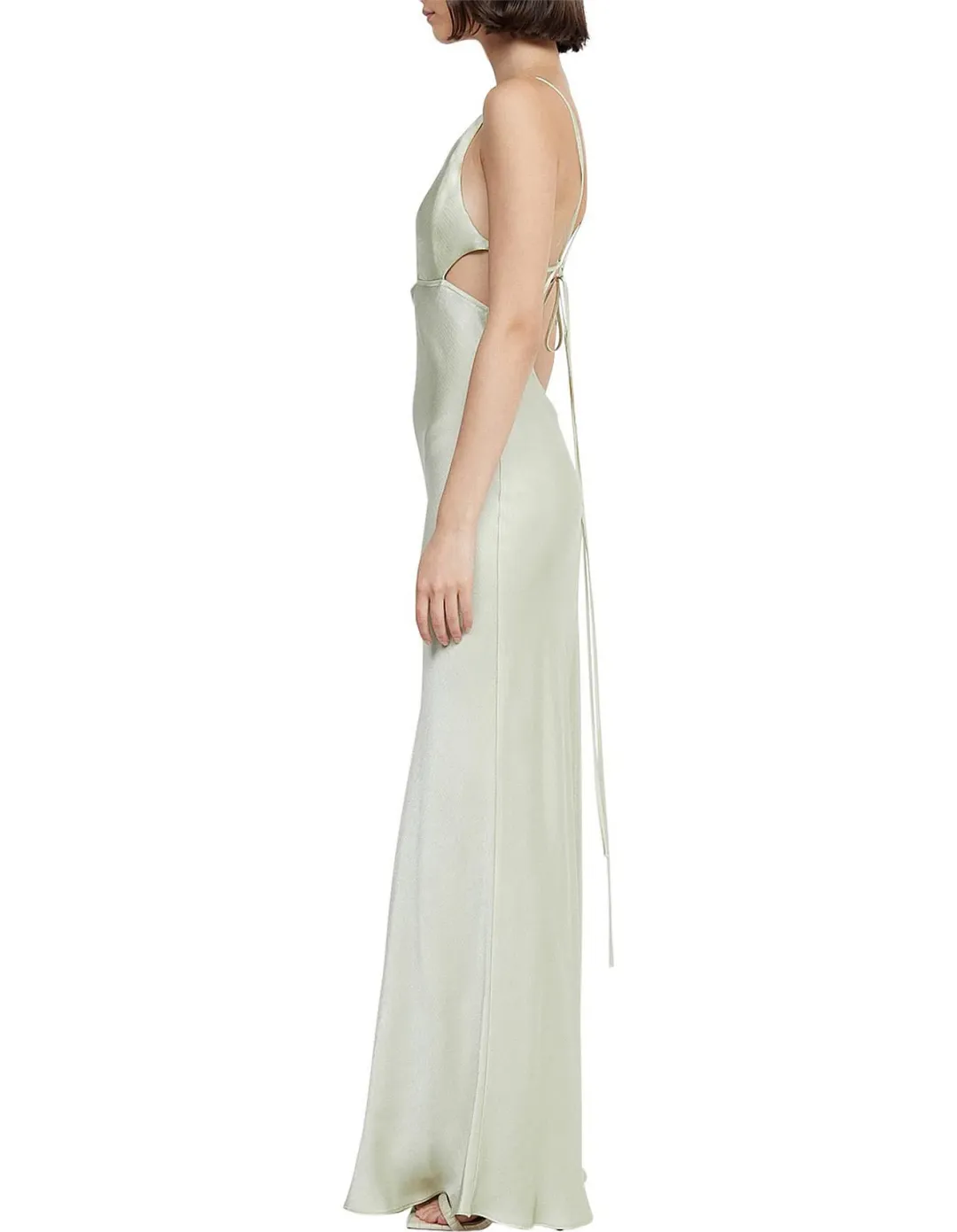 Bec & Bridge Indi Strappy Maxi Dress Honeydew Size 12 for rent on The Volte - main image
