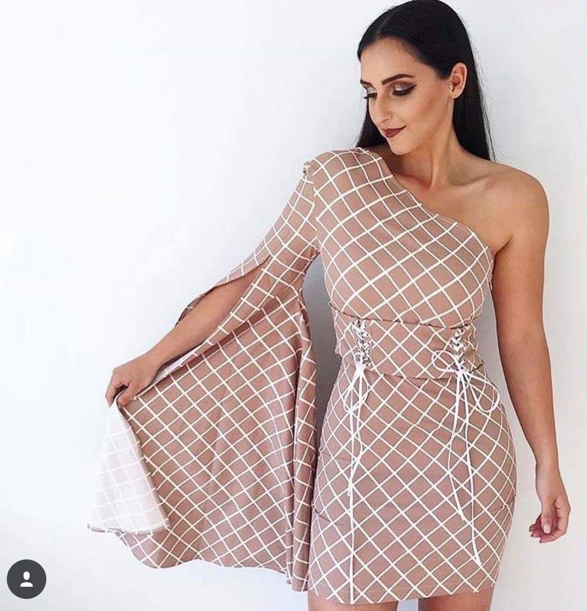 Eliya the Label Peyton Dress Brown Size 8 - Image 2