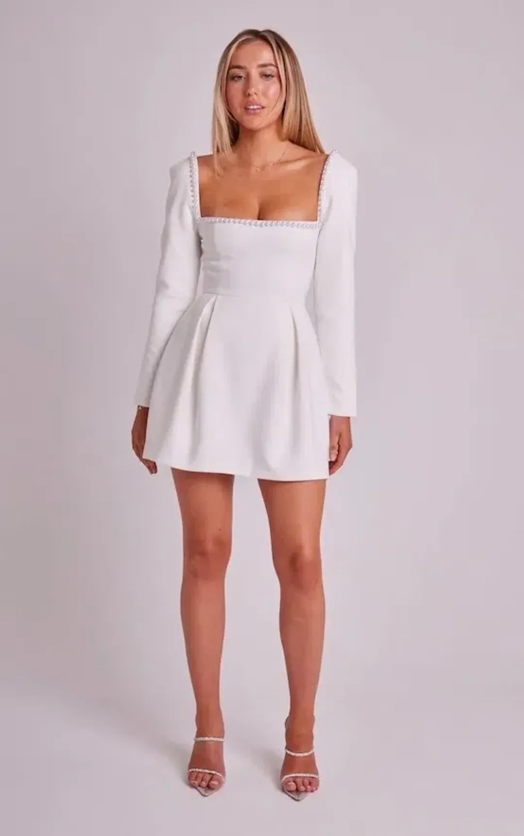 Odd Muse Pearl Dress White Size AU 14 for rent on The Volte - main image