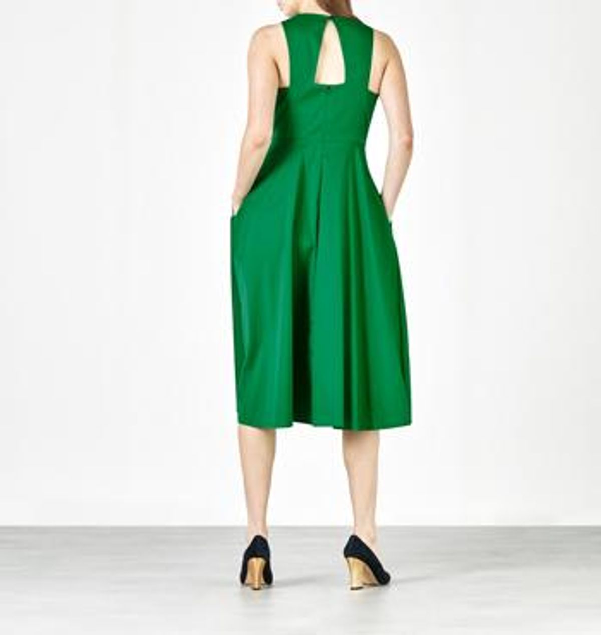 Marcs Green Midi Dress size 8 - Image 3