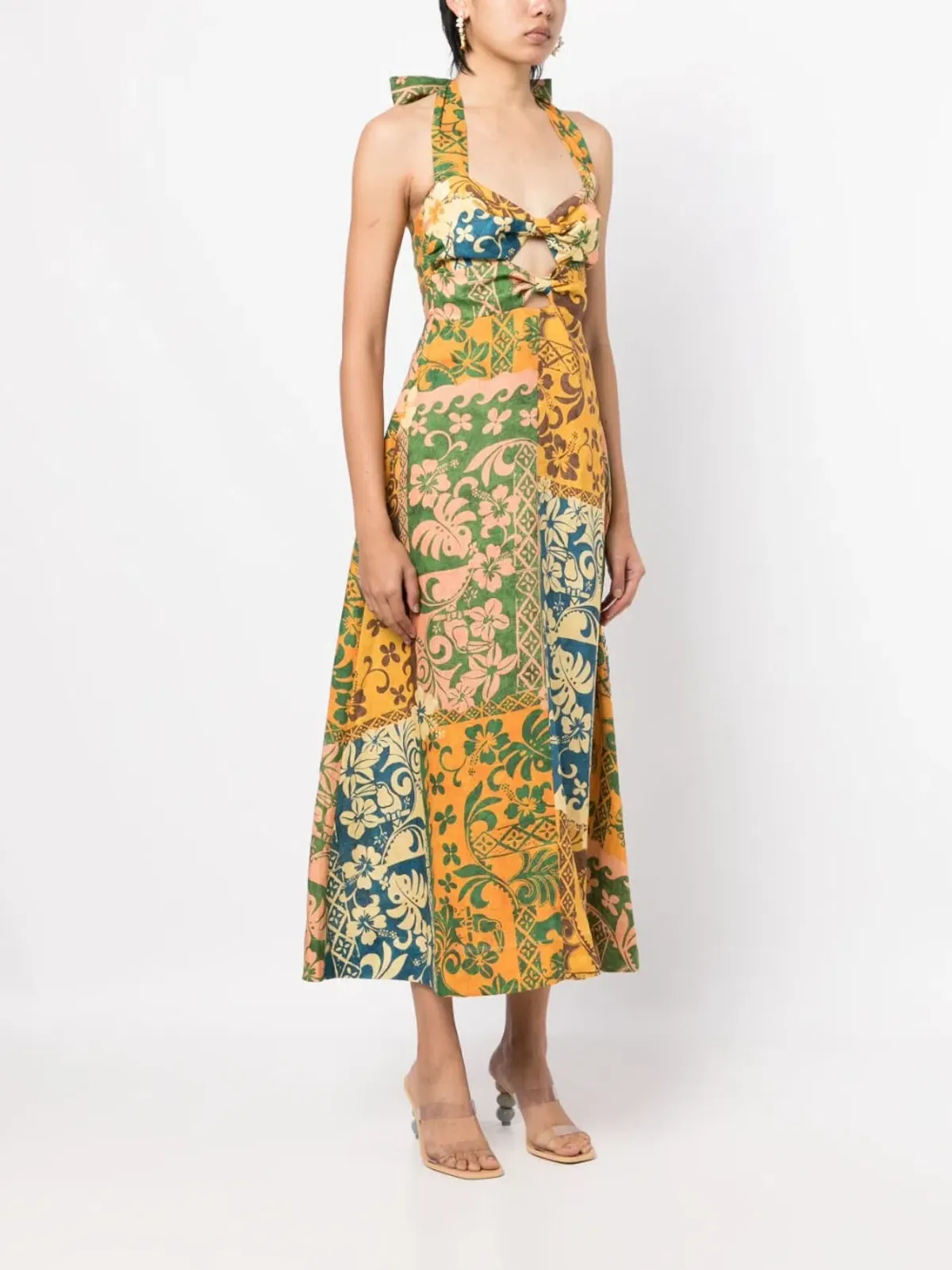 Alemais Archie Halter Dress Multi Size AU 6 - Image 1