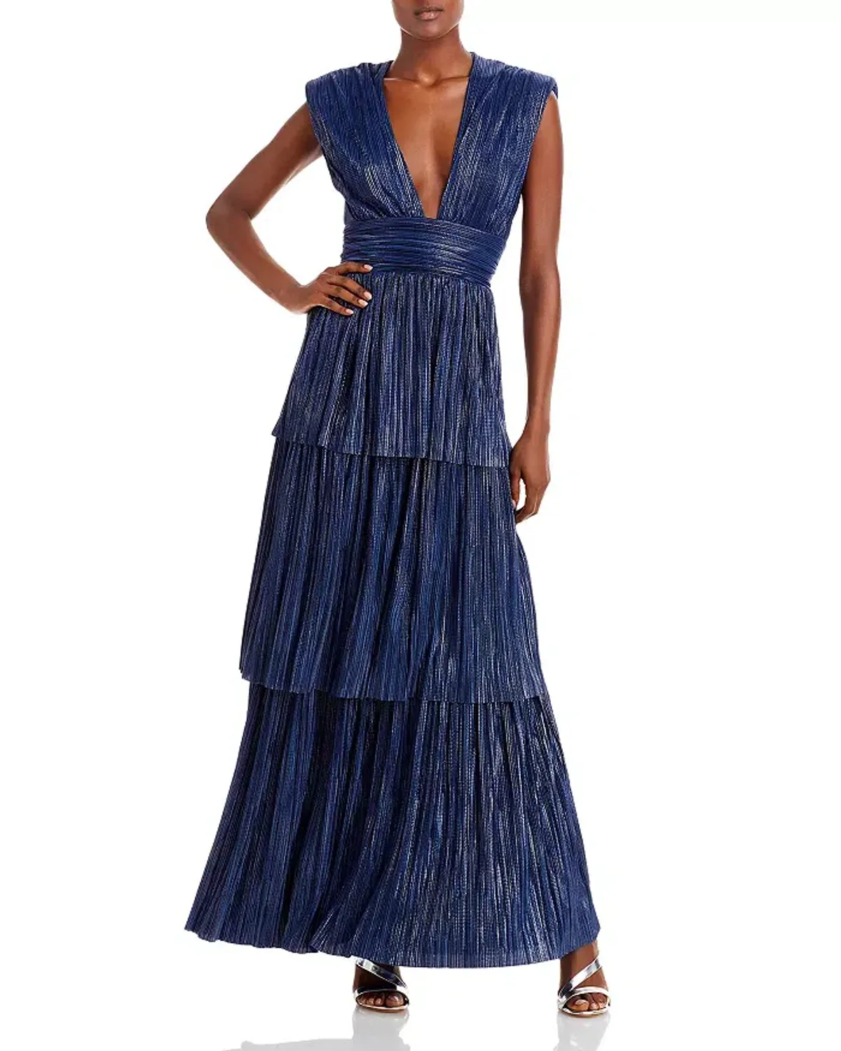 Sabina Musayev Judith Dress in Blue Size S / AU 8 - Image 1