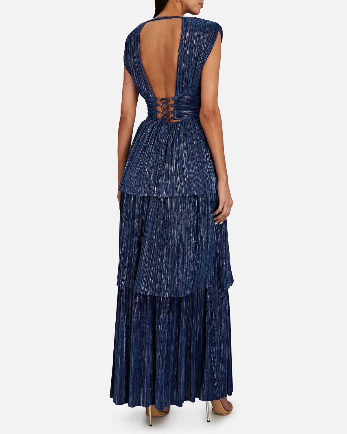 Sabina Musayev Judith Dress in Blue Size S / AU 8 - Image 3