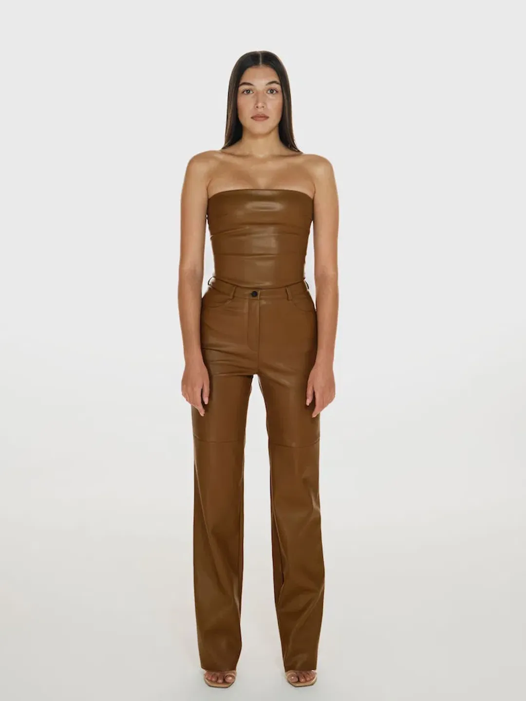 Cult Naked Choco Killa Bundle Bandeau and Trousers Set Brown Size S / Au 8 for rent on The Volte - main image