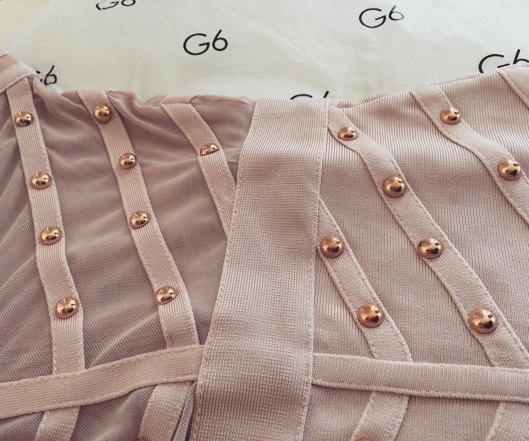 Studded Out Dress for rent on The Volte - main image