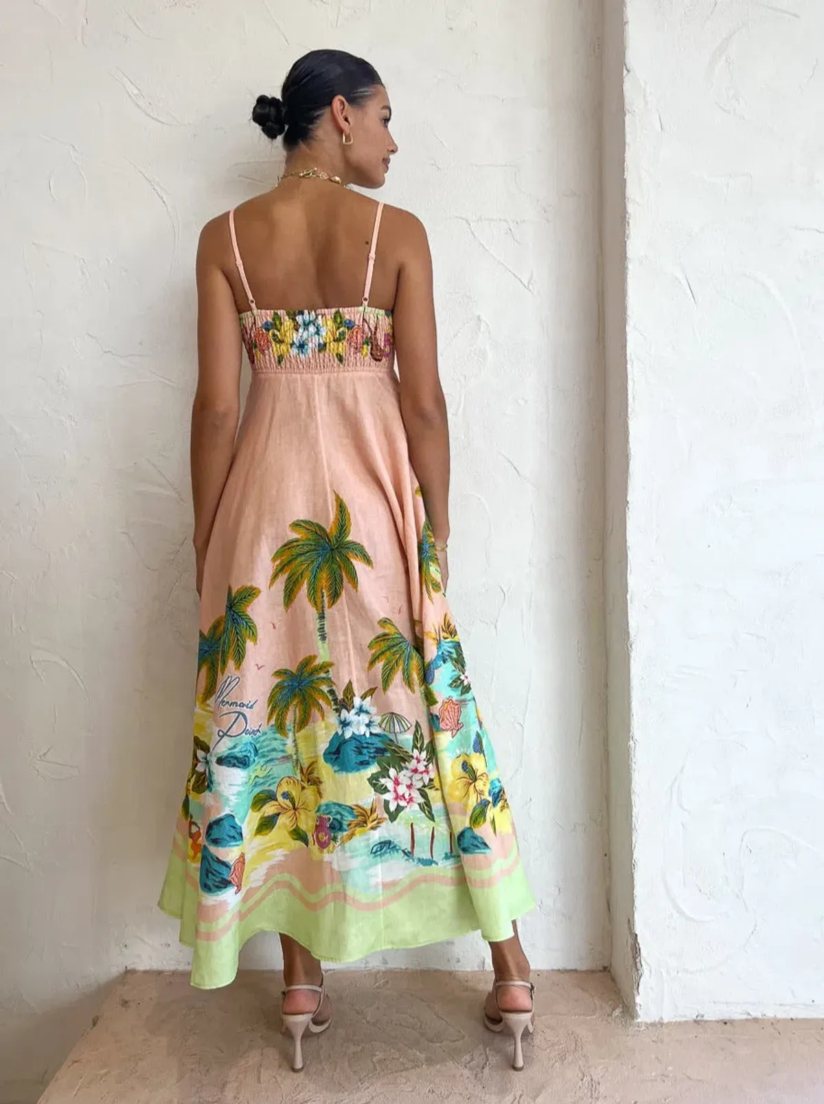 Alemais Mermaid Point Dress Print Size AU 12 - Image 2