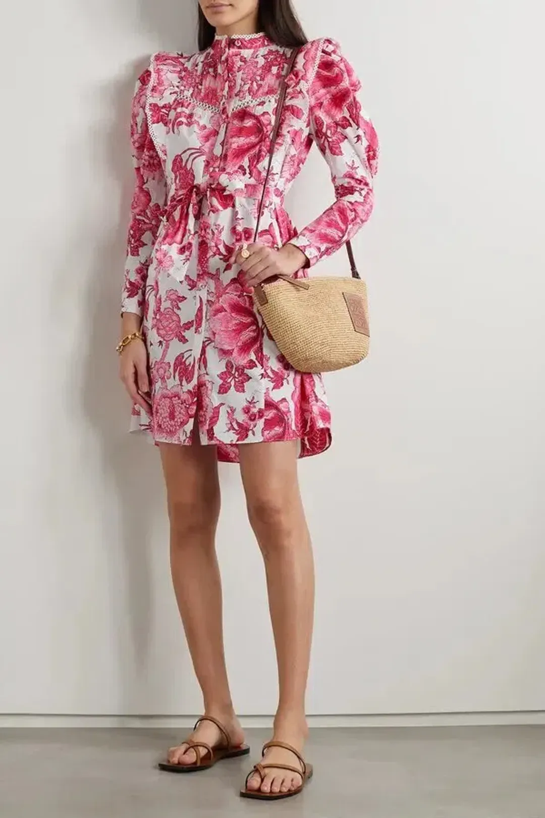Diane Von Furstenburg Sandrah Dress Floral Size US 0/Au 6 for rent on The Volte - main image