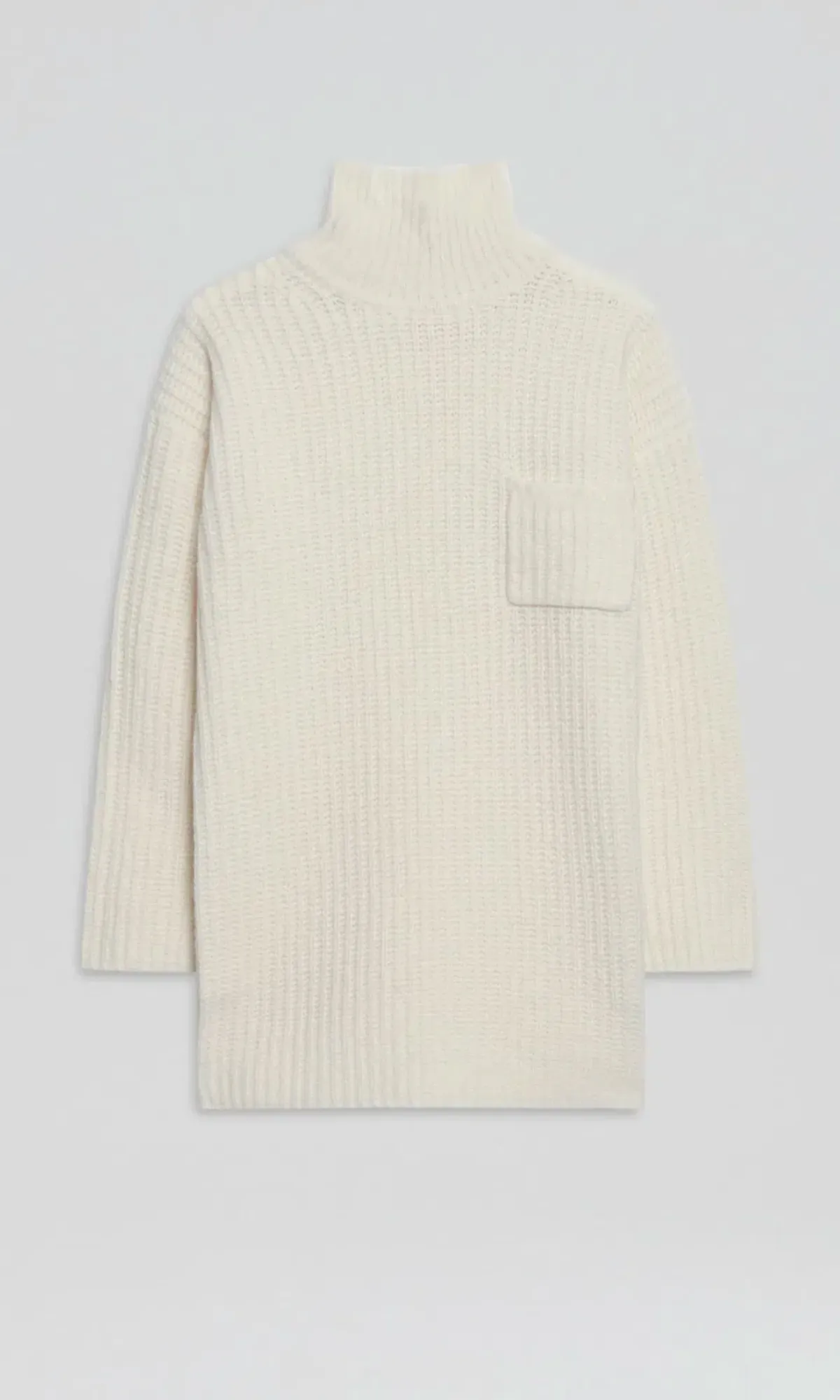 Scanlan Theodore Alpaca Sweater Dress Cream Size S/AU 8 - Image 4