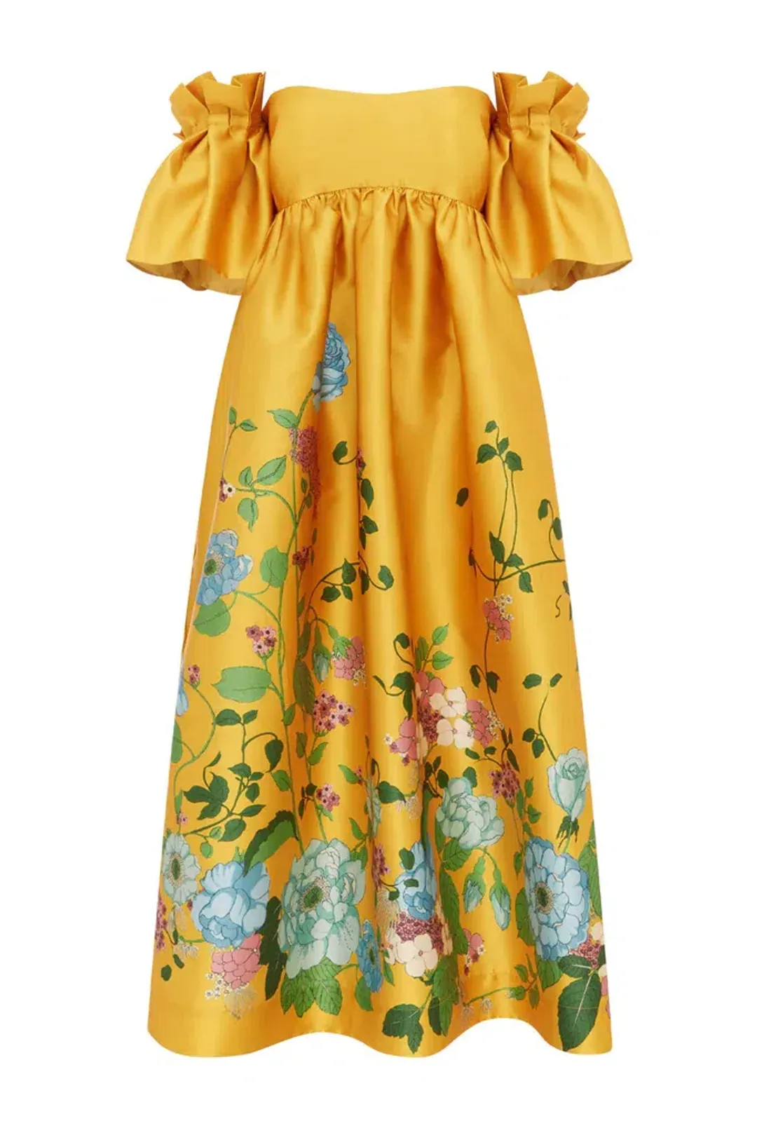 Alemais Dana Midi Dress Marigold Size 12 for rent on The Volte - main image