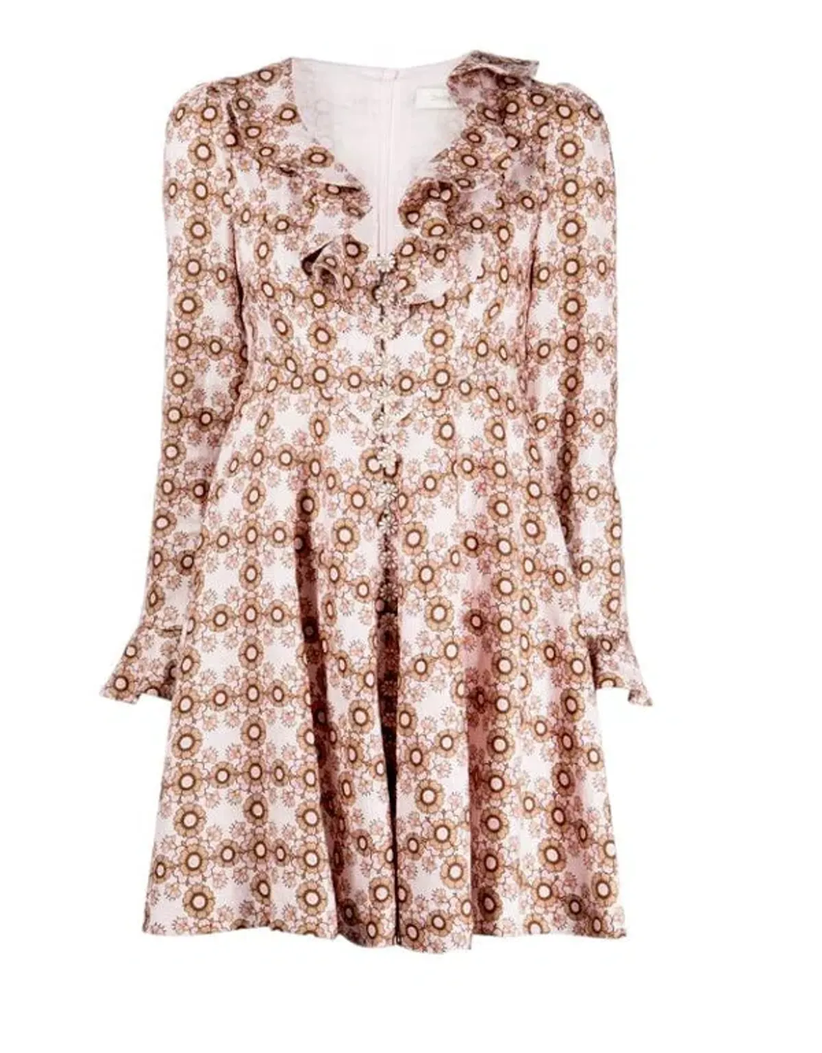 Zimmermann Daisy Mini Dress Floral Size 1/Au 10  - Image 3