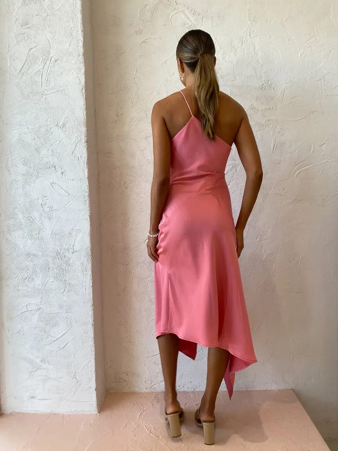 One Fell Swoop Huntress Dress In Strawberry Size 10 for rent on The Volte - main image