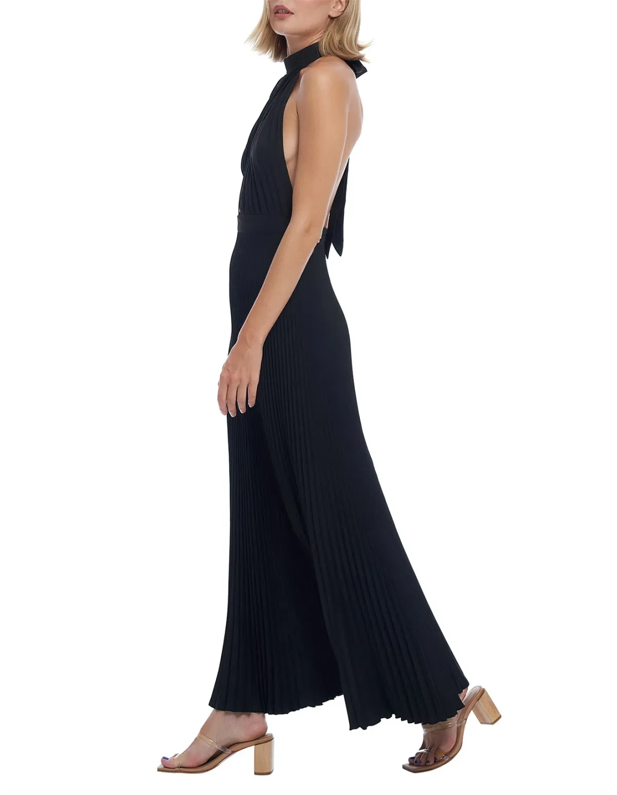 L'Idee Renaissance Gown Black Size 10 - Image 4