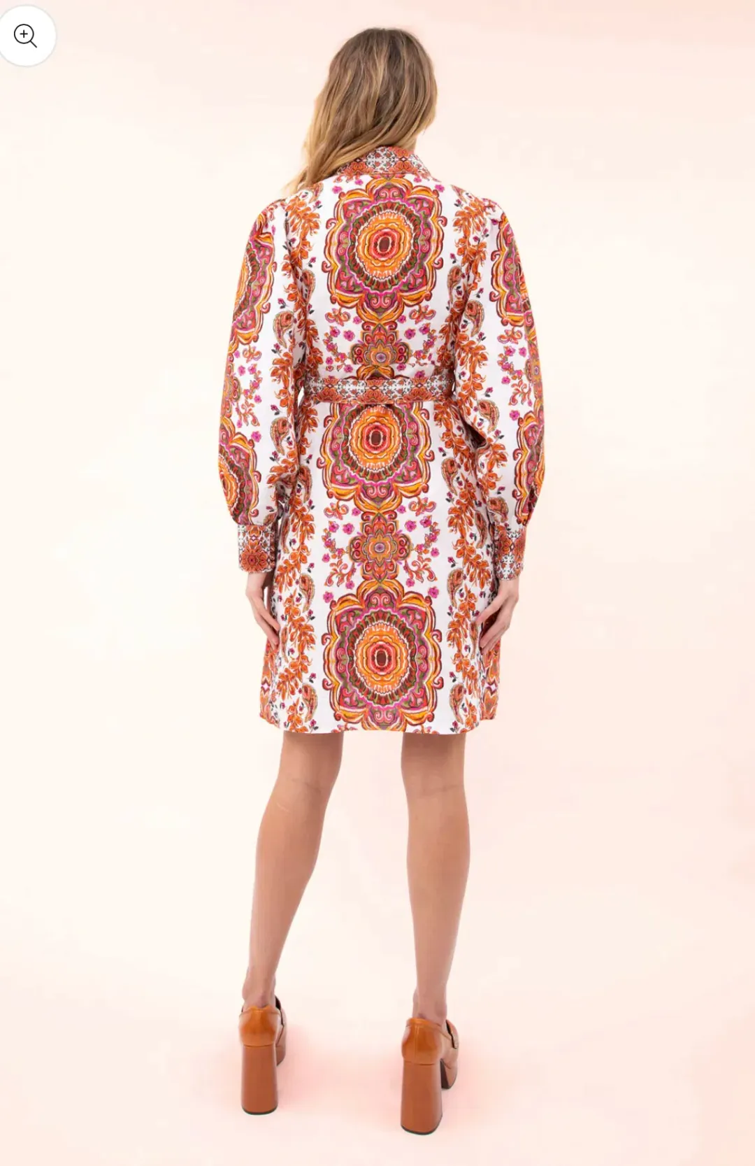 Kachel Dominique Mini Dress Print Size 10  for rent on The Volte - main image