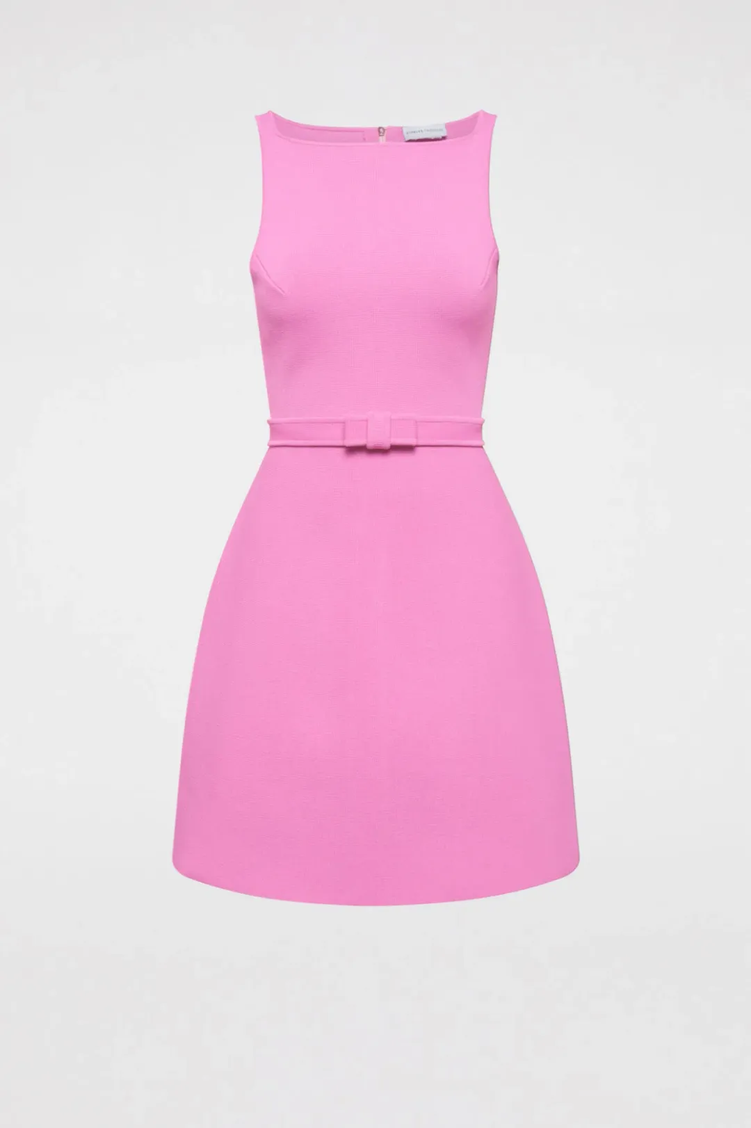 Scanlan Theodore Crepe Knit Bow Belt Dress Pink Size Small/Au 8  for rent on The Volte - main image