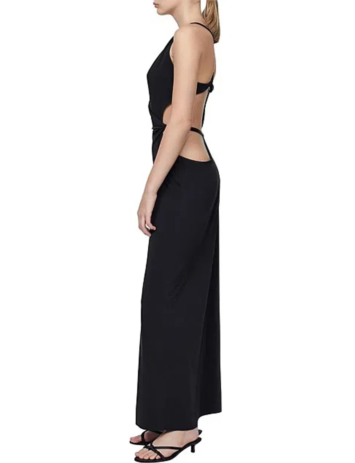 Bec & Bridge Zadie Wrap Maxi Dress Black Size 10 - Image 3