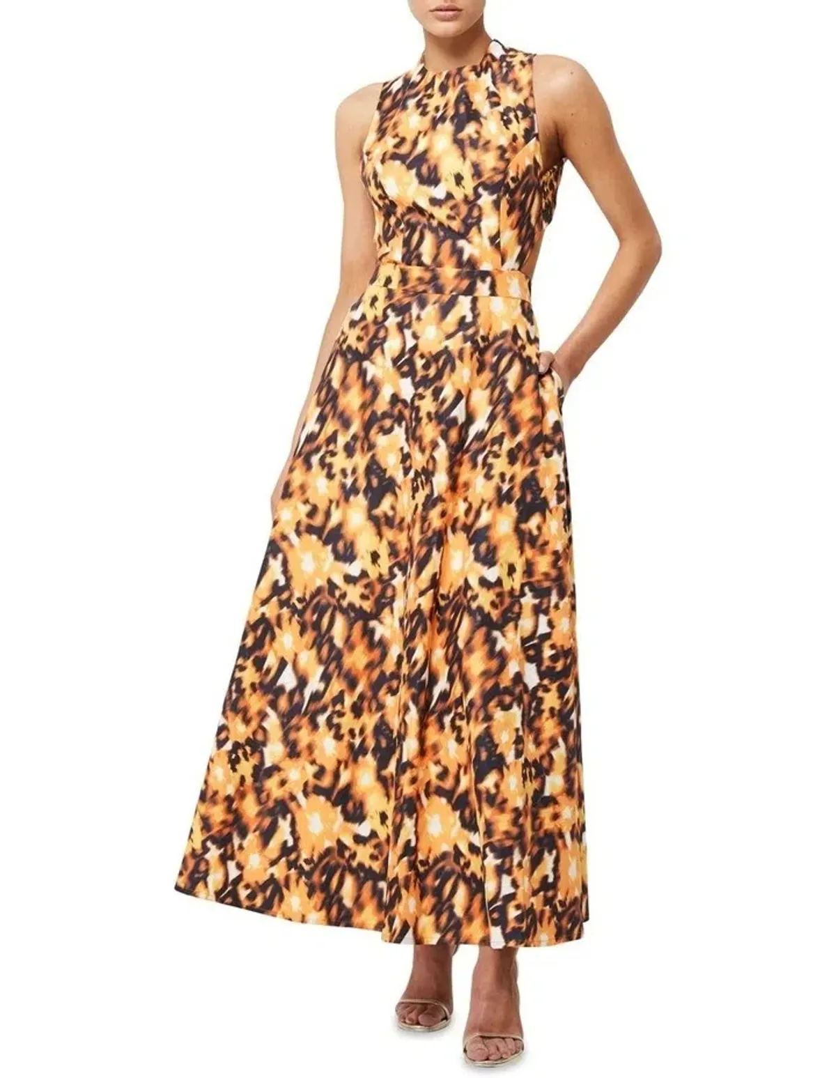 Mossman Inner Guidance Maxi Dress Print Size 14 - Image 1