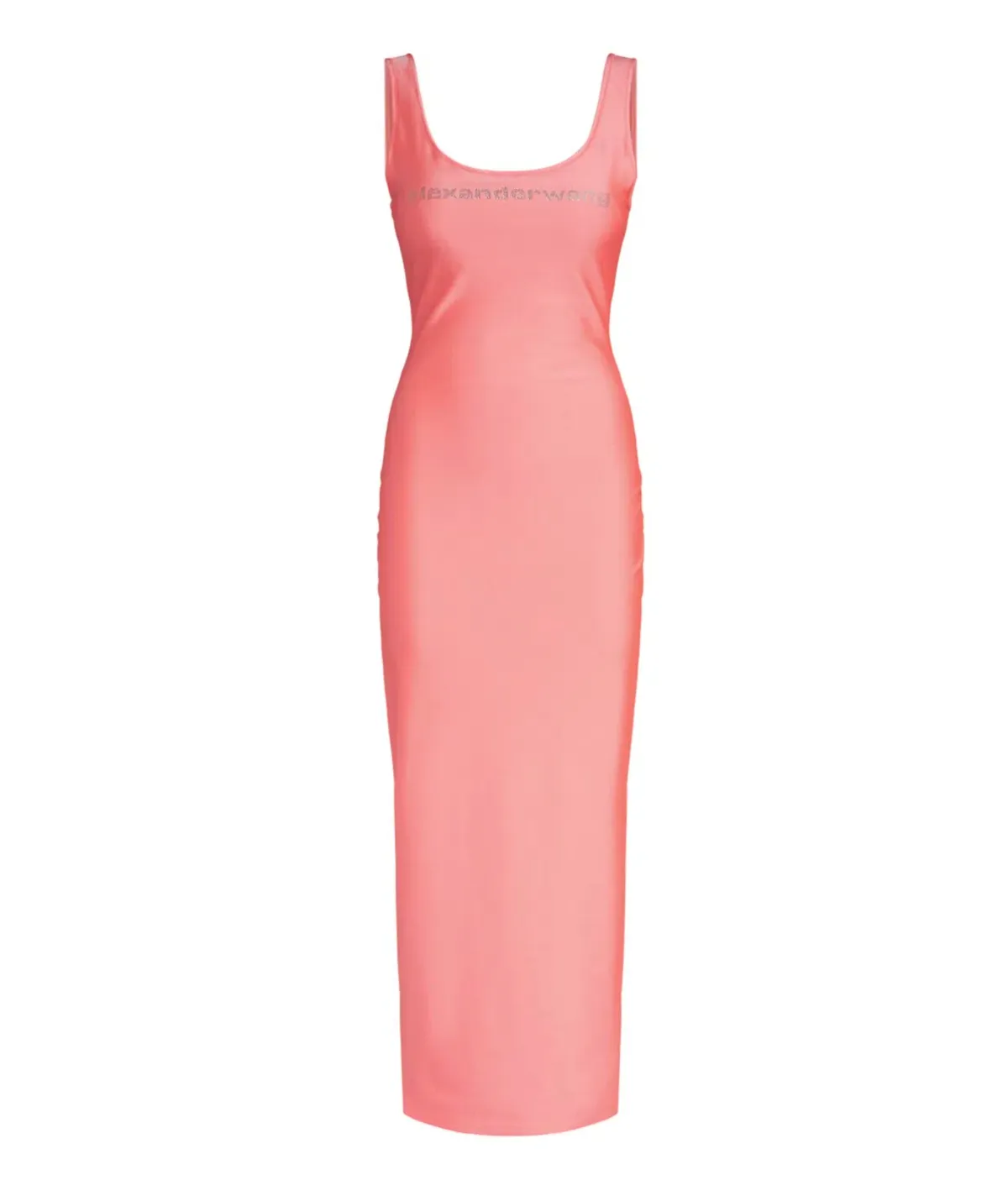 Alexander Wang Crystal-Embellished Midi Dress Pink Size S/Au 8 - Image 6