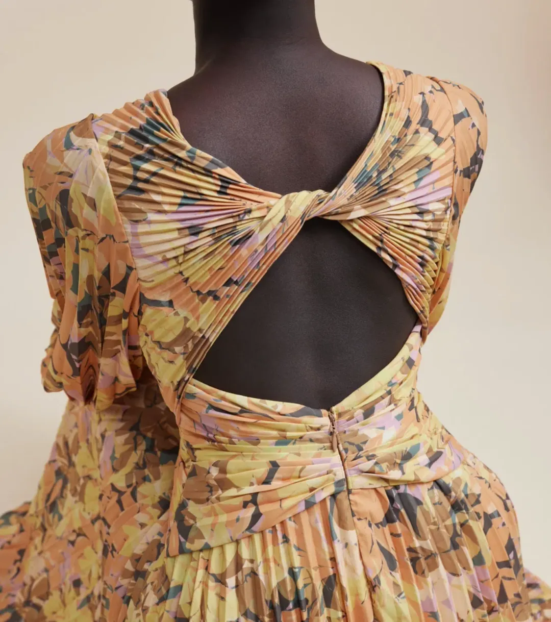 Acler Palms Kaleidoscope Midi Dress Floral  Size 8  for rent on The Volte - main image