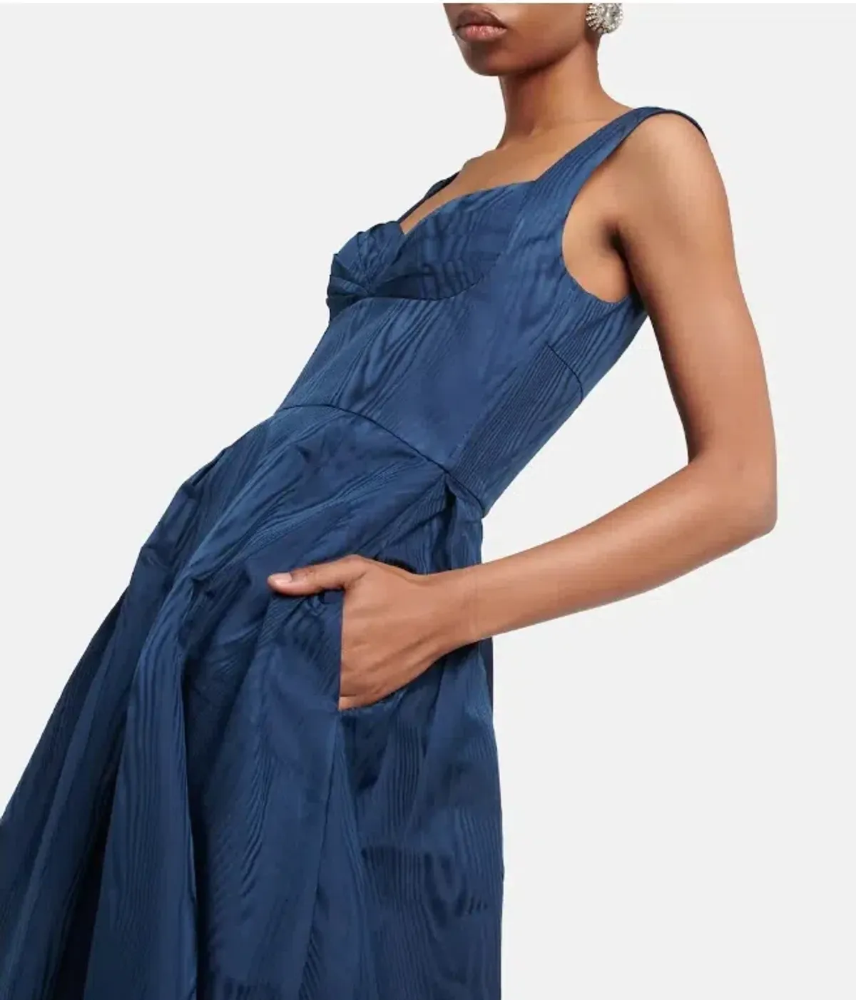 Rebecca Vallance Oceane Midi Dress Size 10 - Image 3