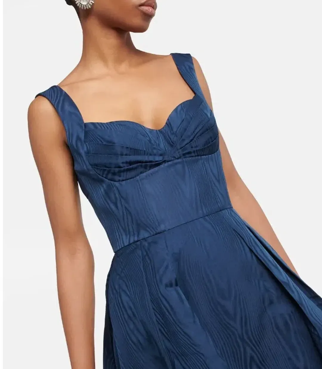 Rebecca Vallance Oceane Midi Dress Size 10 for rent on The Volte - main image