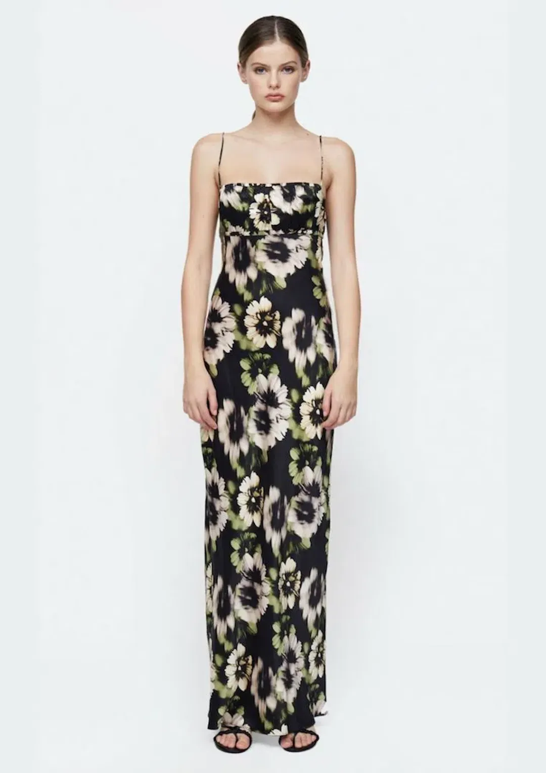 Bec & Bridge Bloom Silk Maxi Dress Floral Size 8 for rent on The Volte - main image